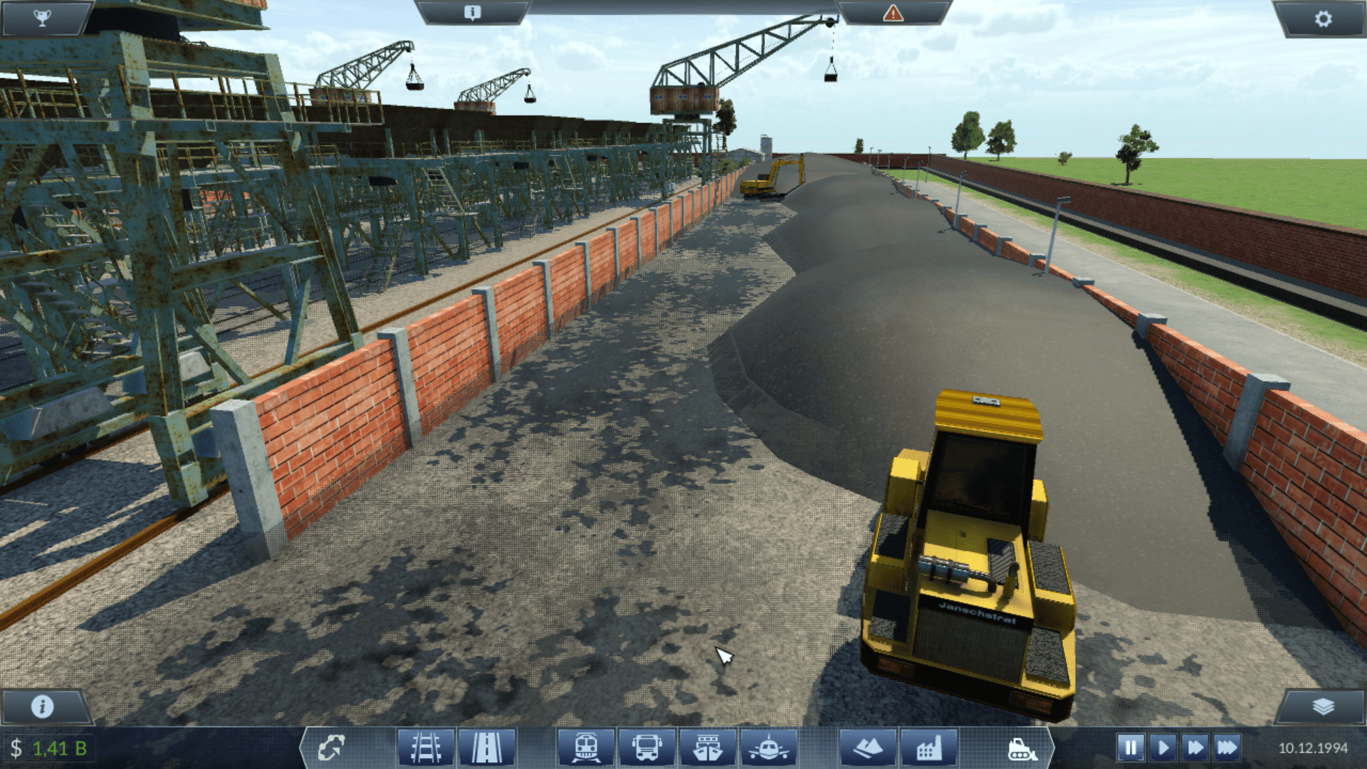 Kohle Verlade Station 4 spurig_2