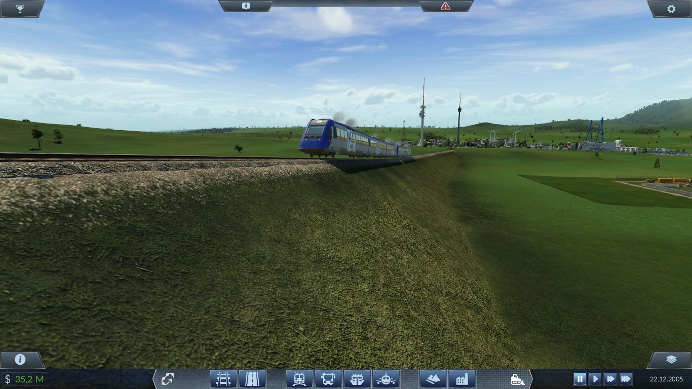 Eine Regionalbahn auf dem Weg nach Coburg