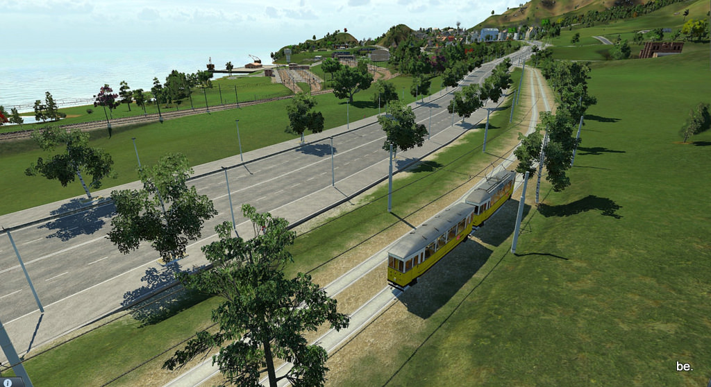 Unterwegs mit der Überland-Straßenbahn