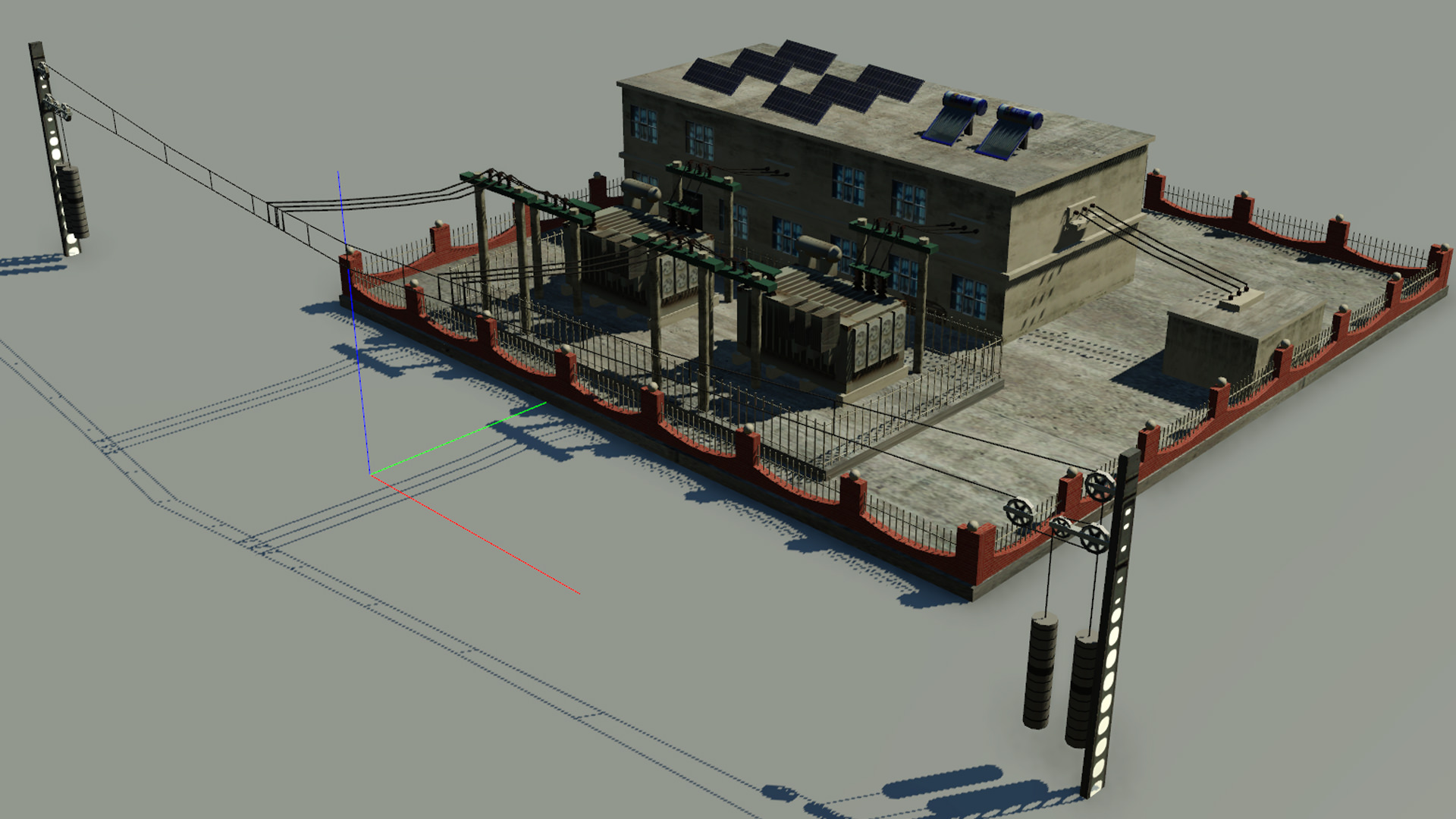 railway_power_supply_station & ocs_compensation_device