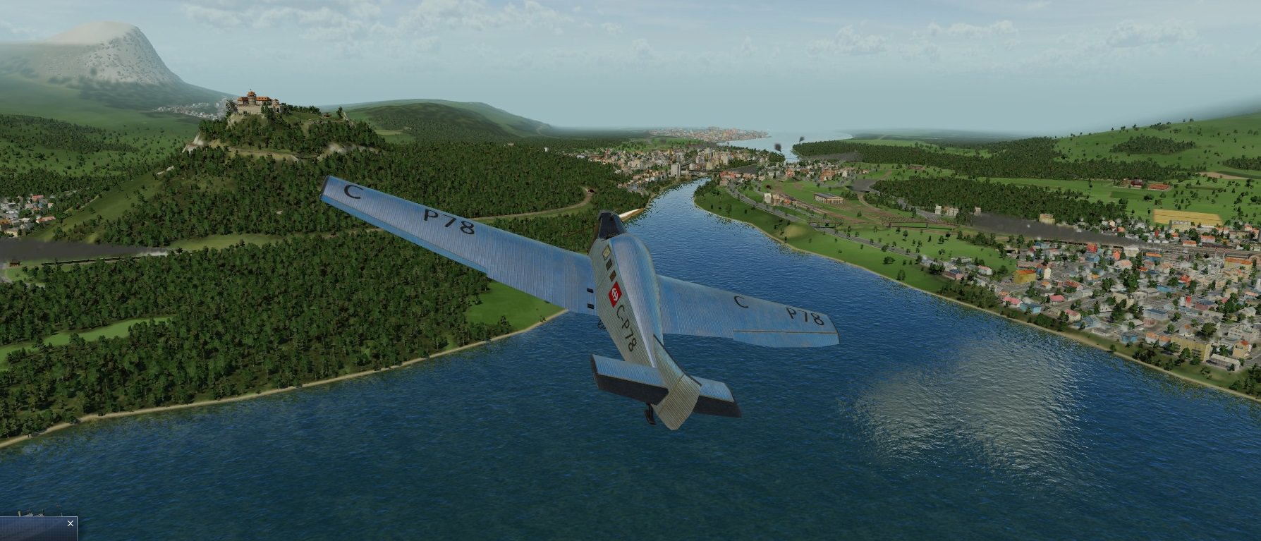 SwissAir Luzern Basel 1923