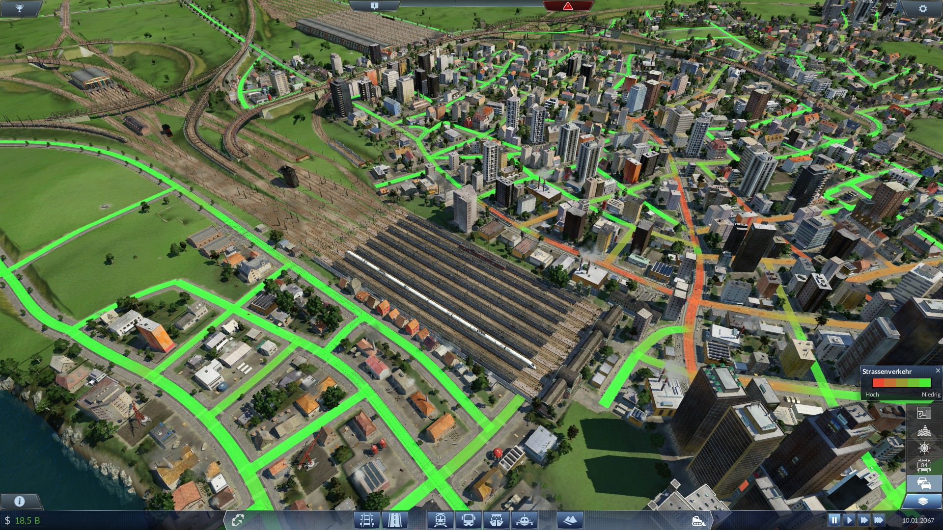 Neues Feature: Strassenverkehr