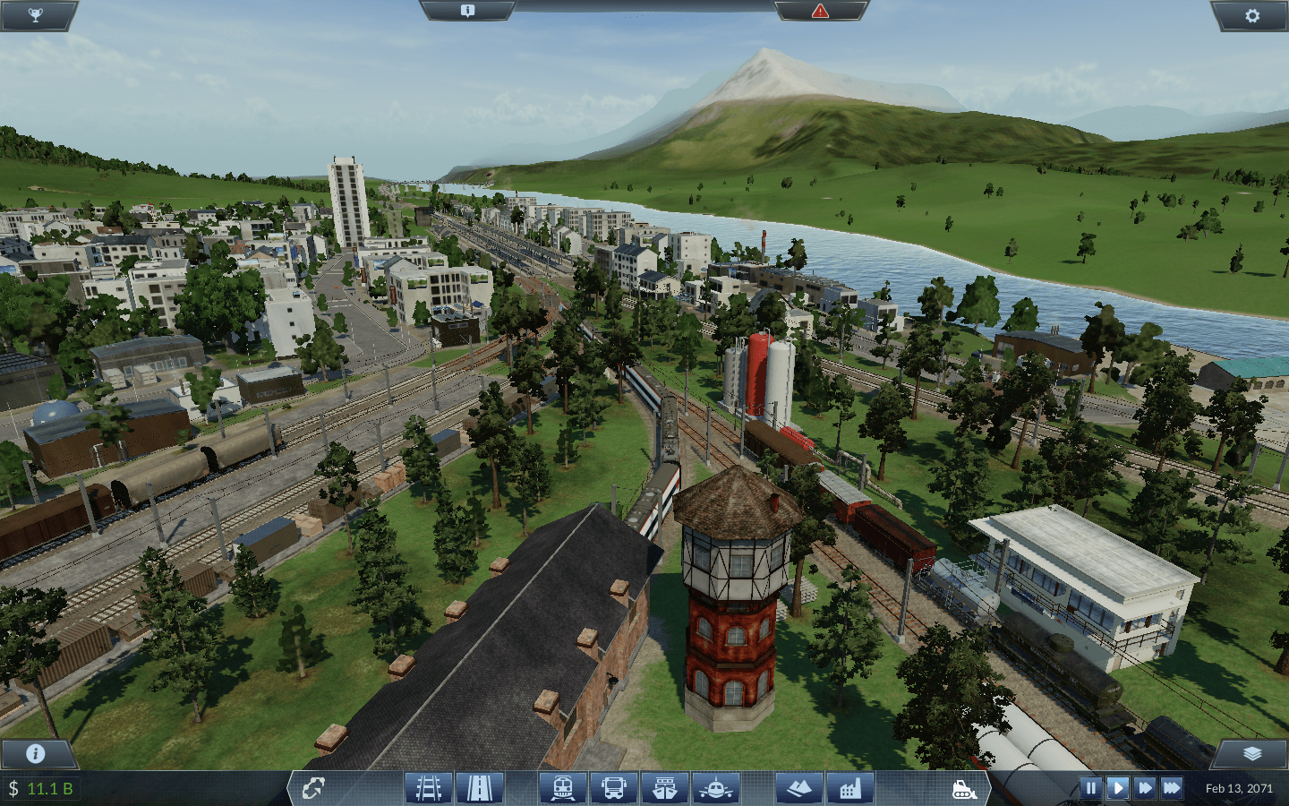 Depot and cargo station.