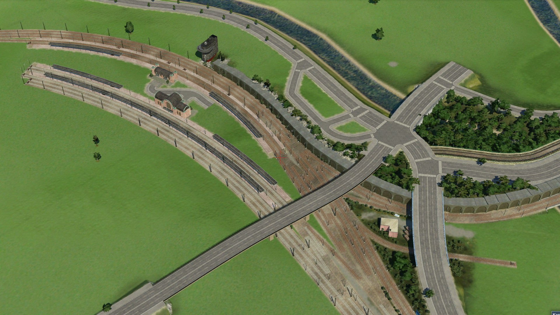 Anfang vom Bahnhof Harburg