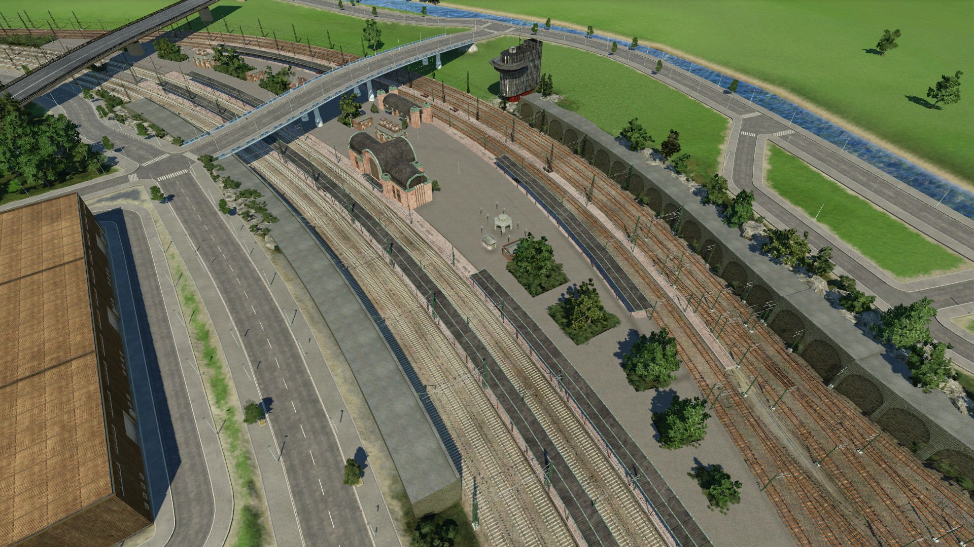 Fortschritt am Bahnhof Harburg