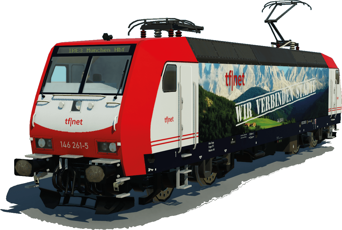 Die BR146 der tf|net REGIO