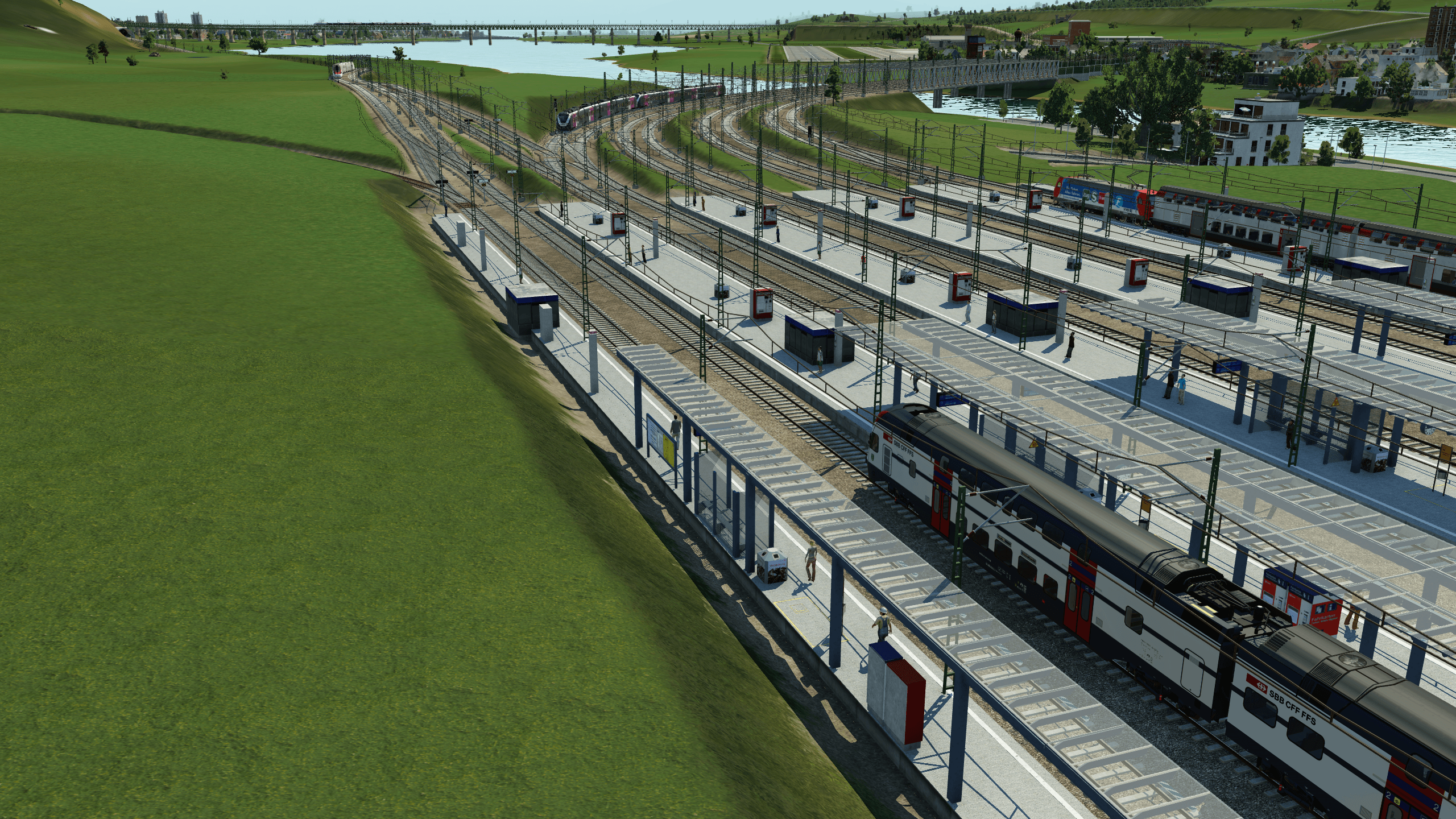 Bahnverkehr in Bad Staedl-Reichenbach