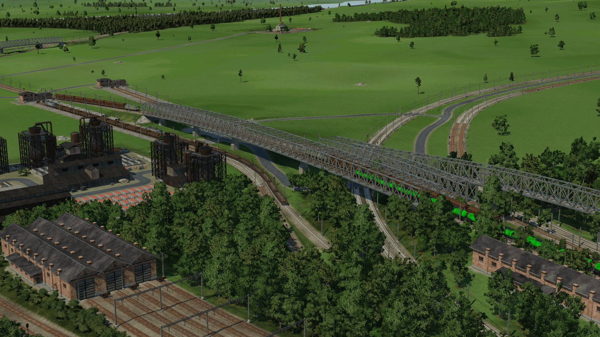 Hochbetrieb von der anderen Seite des Großen Bahnhofes