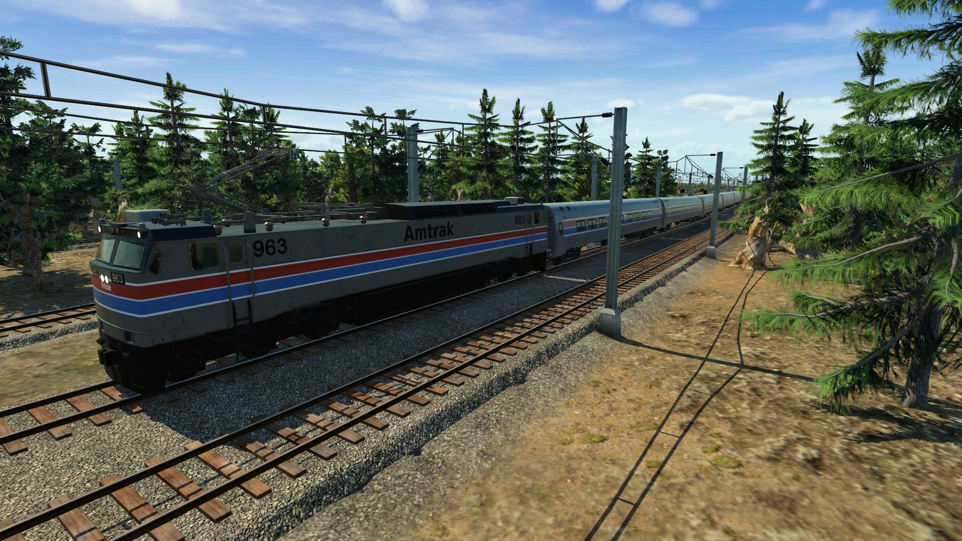 Amtrak in freier Wildbahn