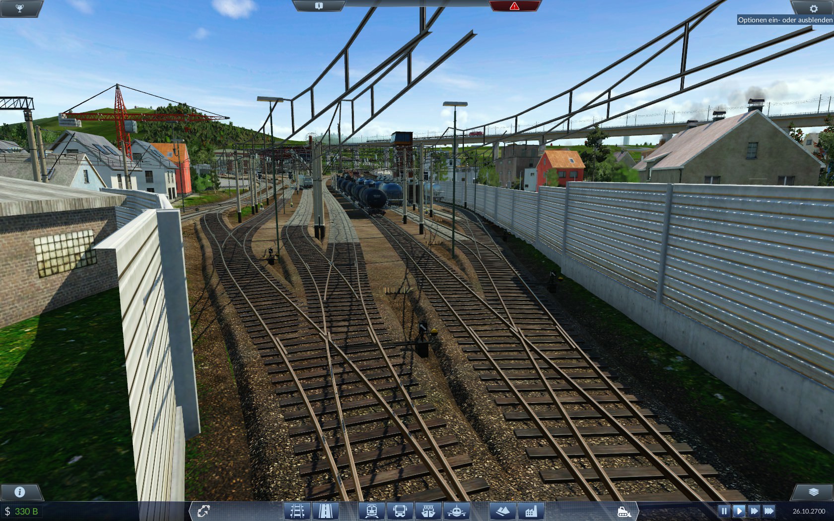 Alter und neuer Rangierbahnhof
