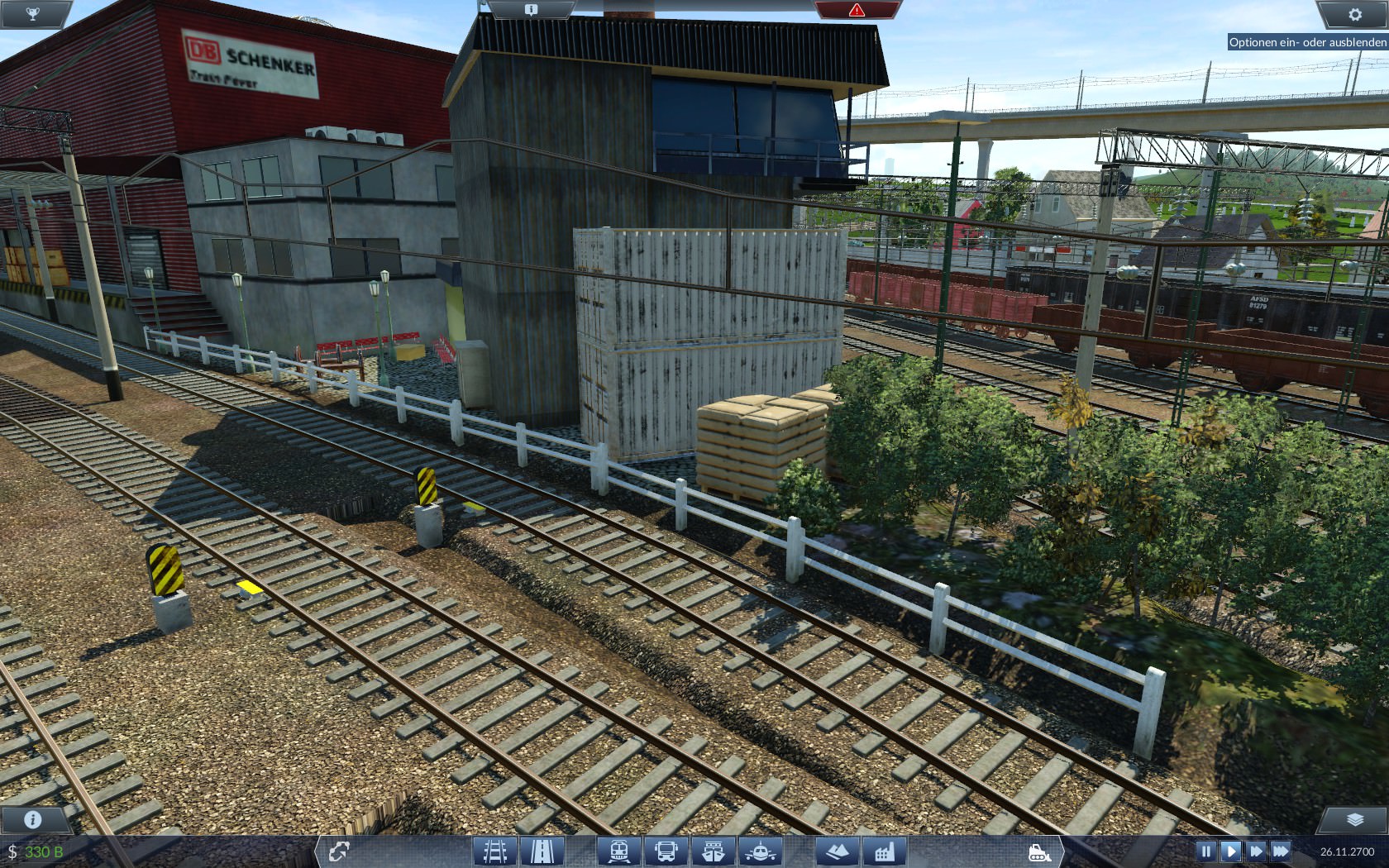 Alter und neuer Rangierbahnhof