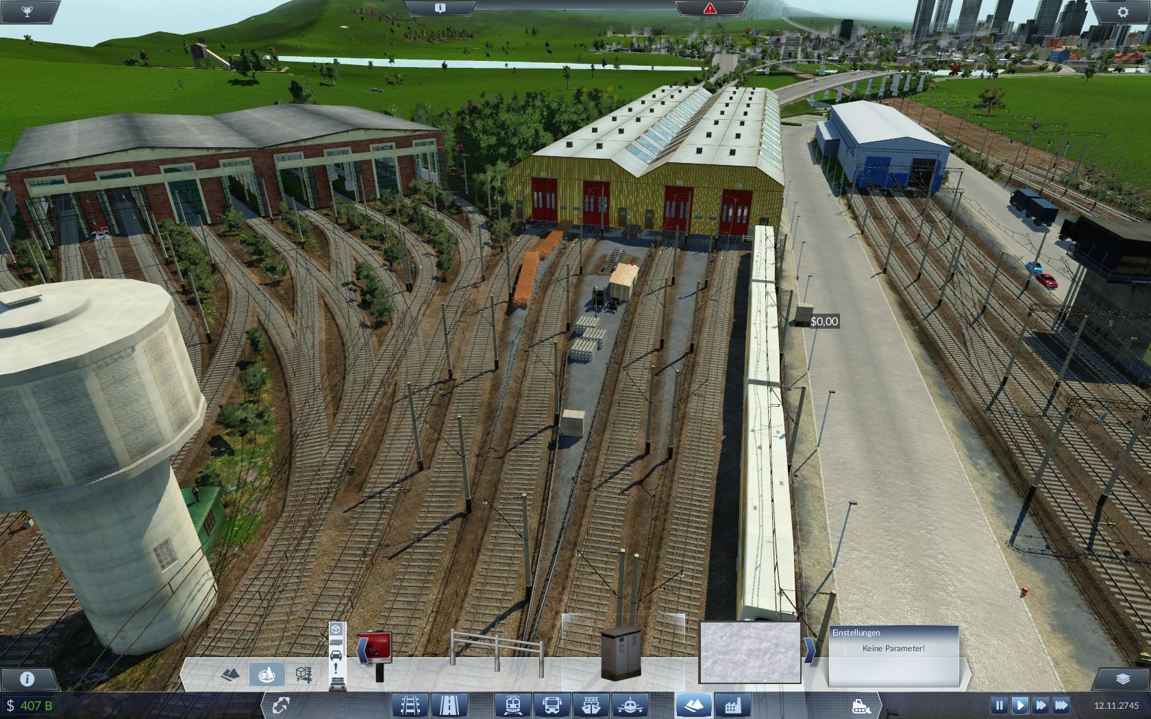 Alter und neuer Rangierbahnhof