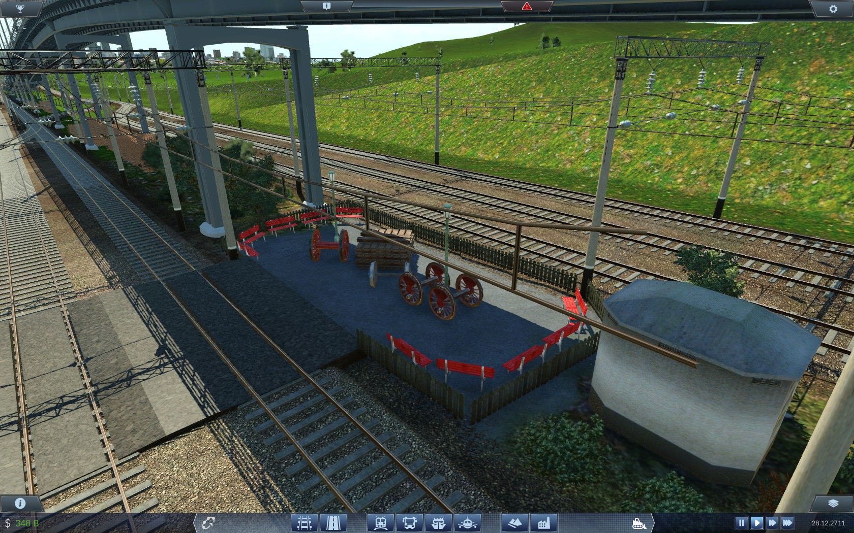 Neuer Rangierbahnhof