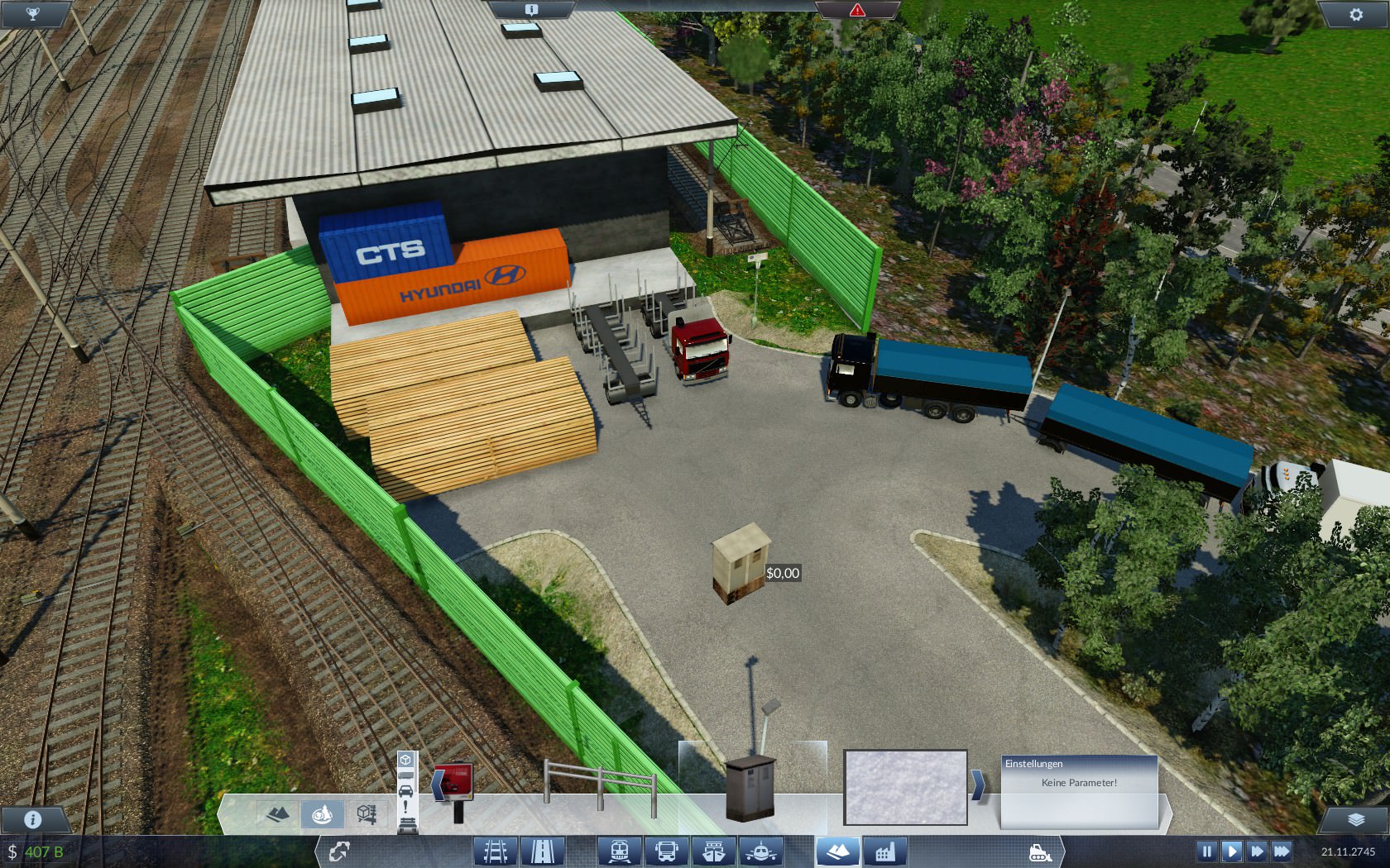 Alter und neuer Rangierbahnhof