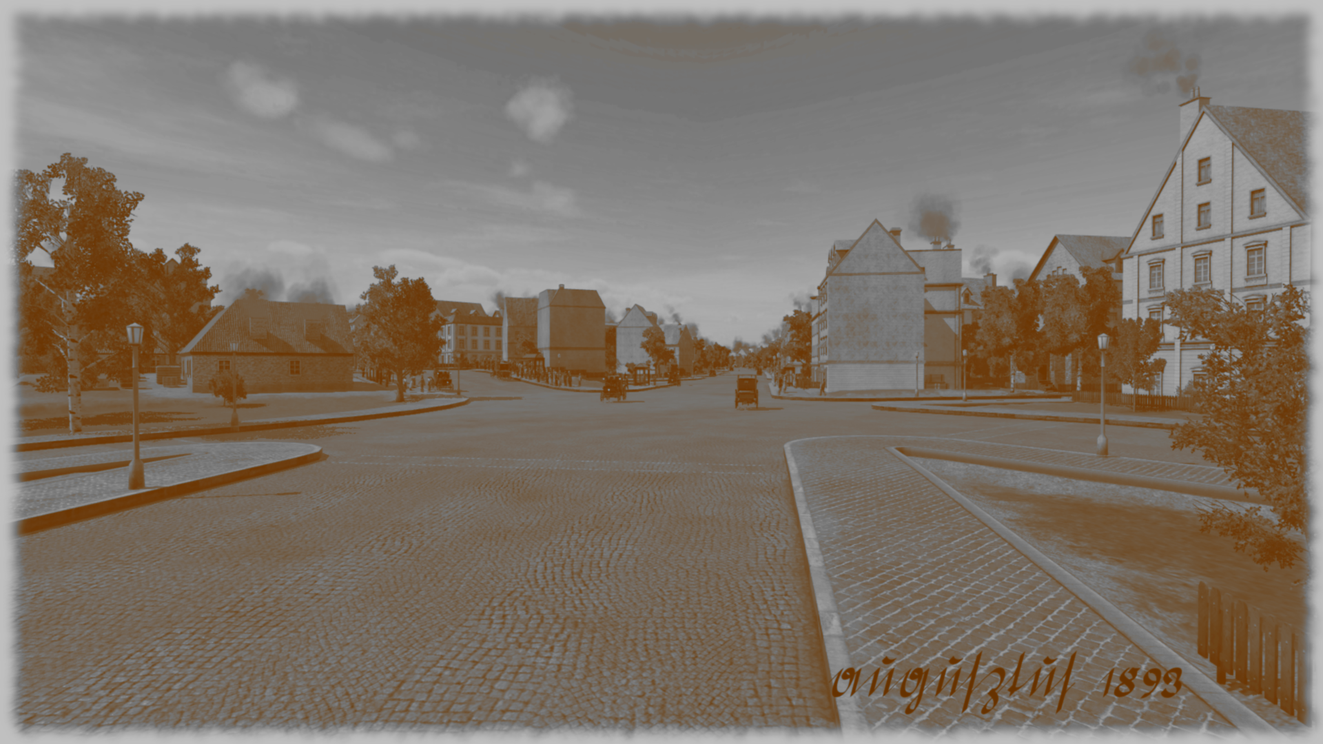 Zur Rush Hour vor über 100 Jahren