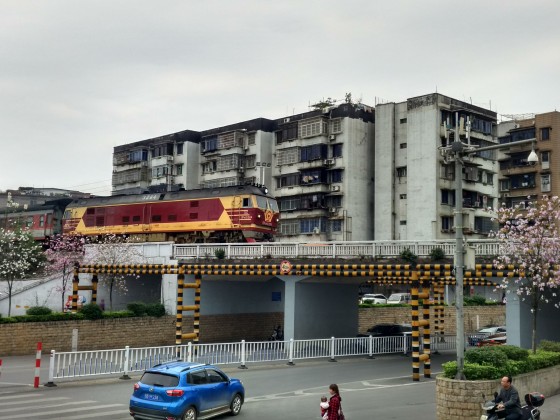China Railway DF4D Diesel Locomotive #3284