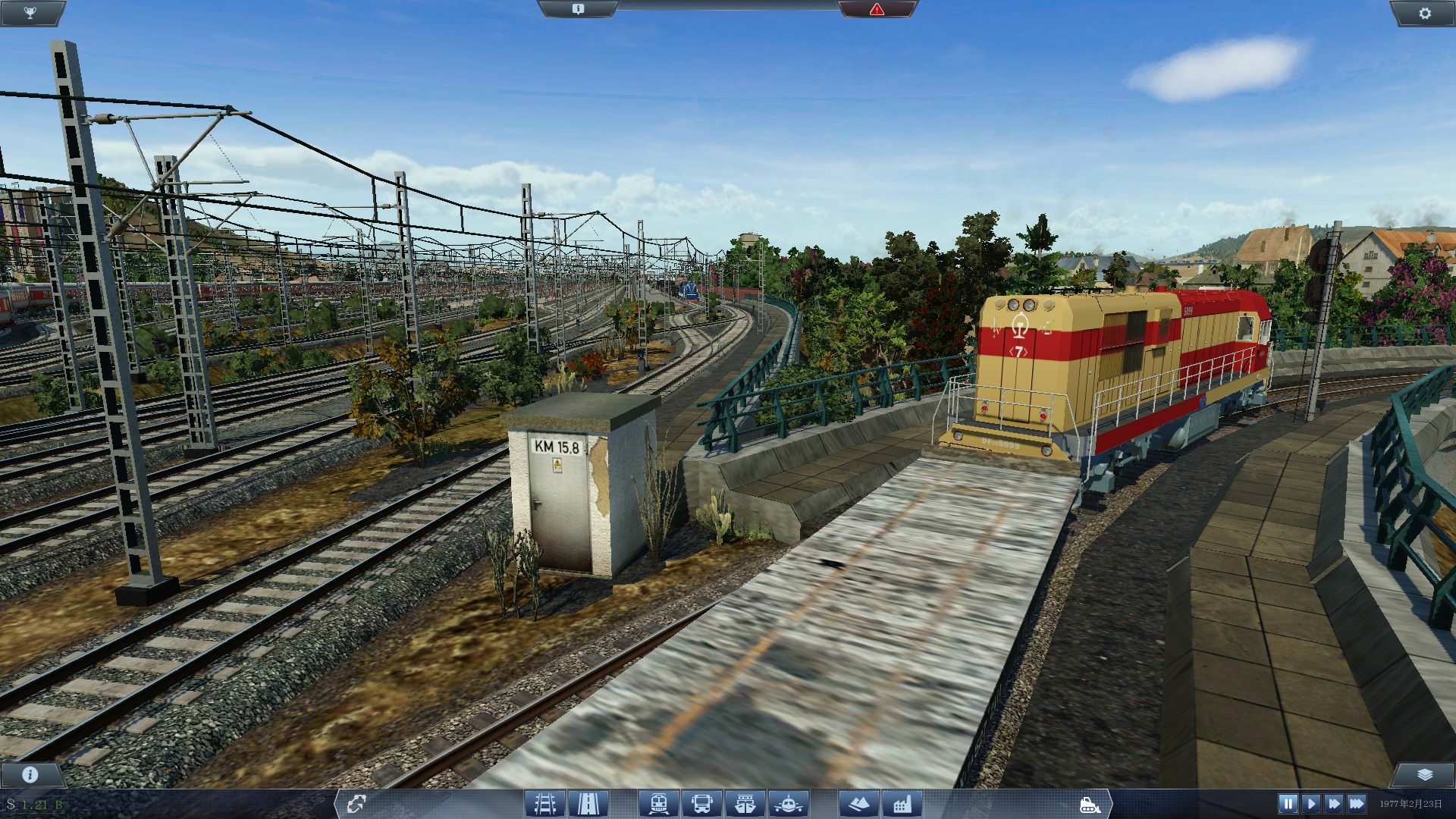 Chinese DF7G diesel shunting engine