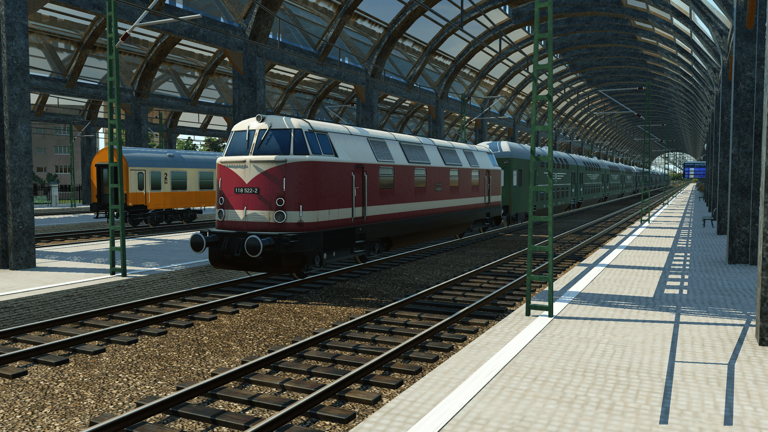 Berufszug im Hauptbahnhof
