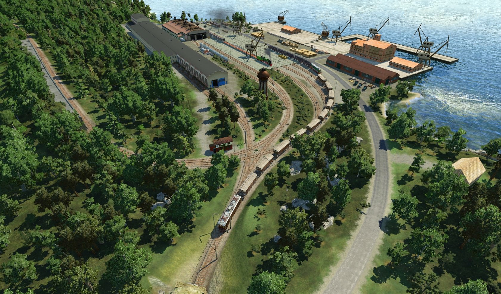 Kleiner Umladebahnhof
