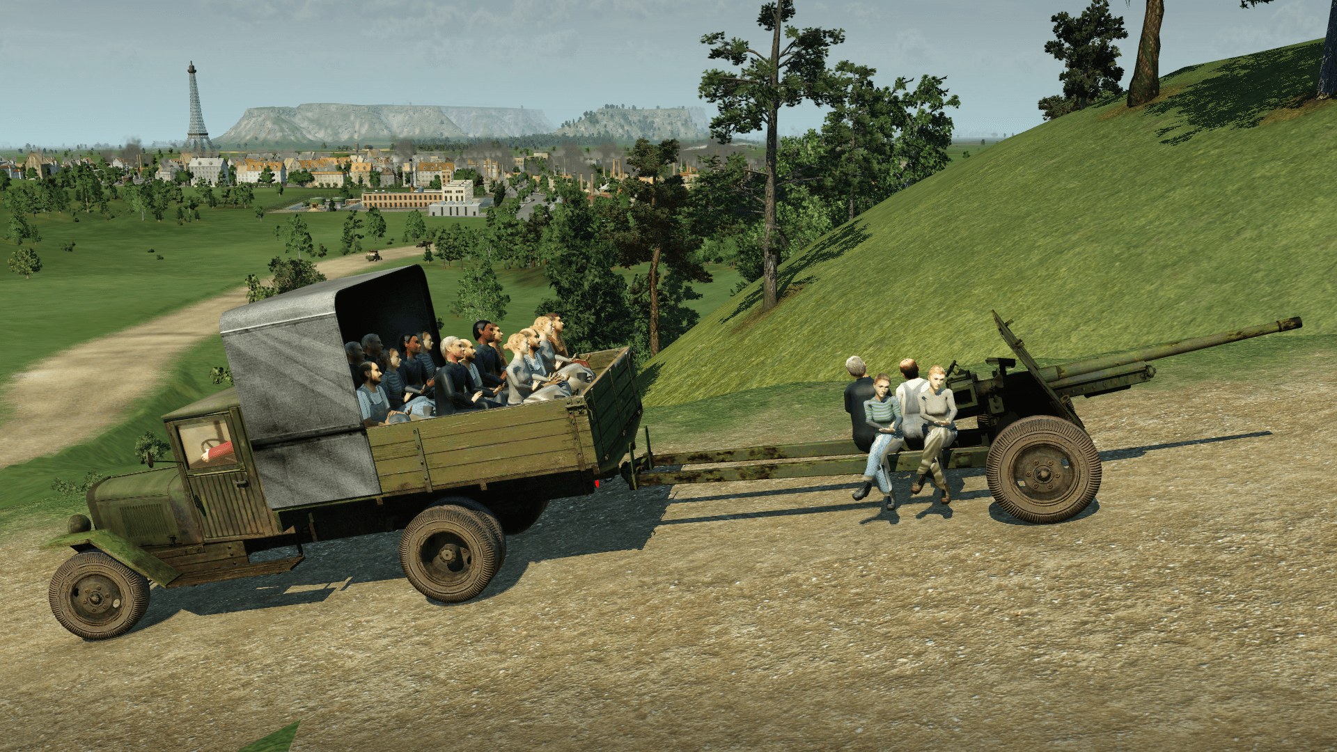 Not a standard way of transporting a passenger (Part II).