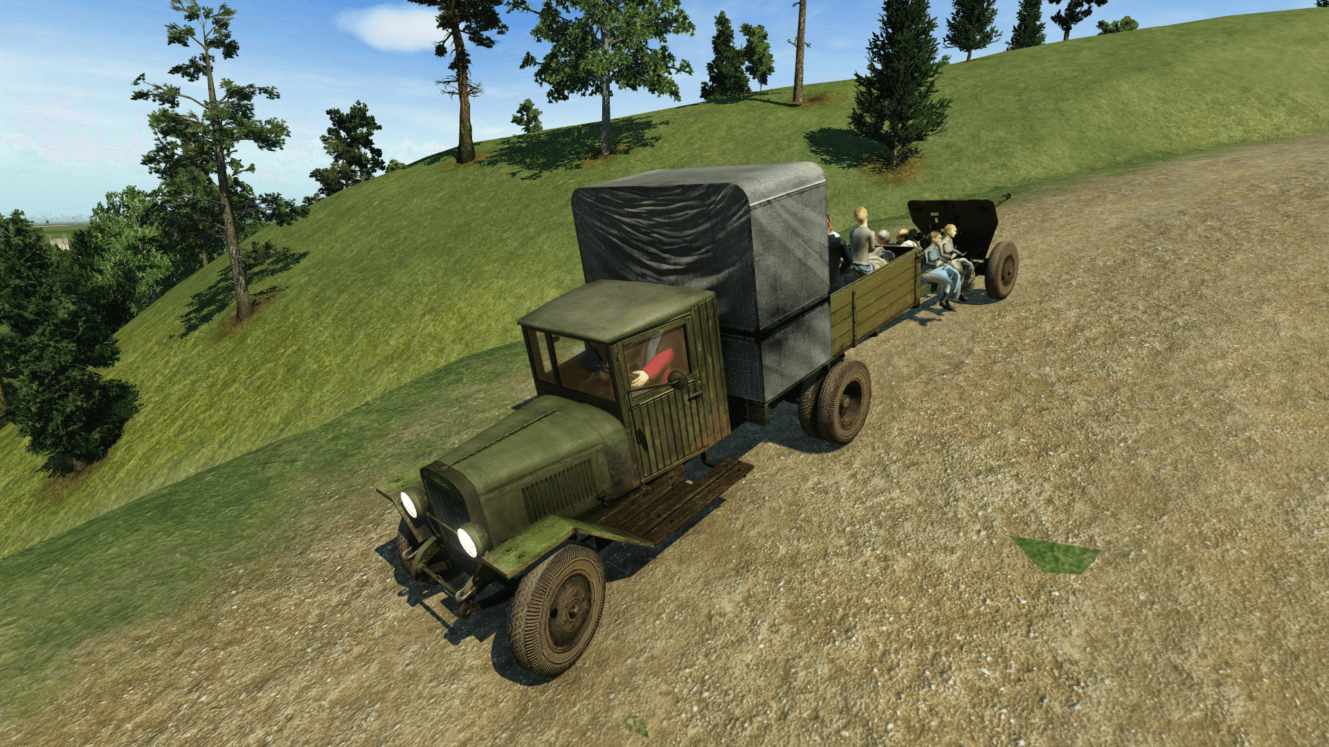 Not a standard way of transporting a passenger (Part I).