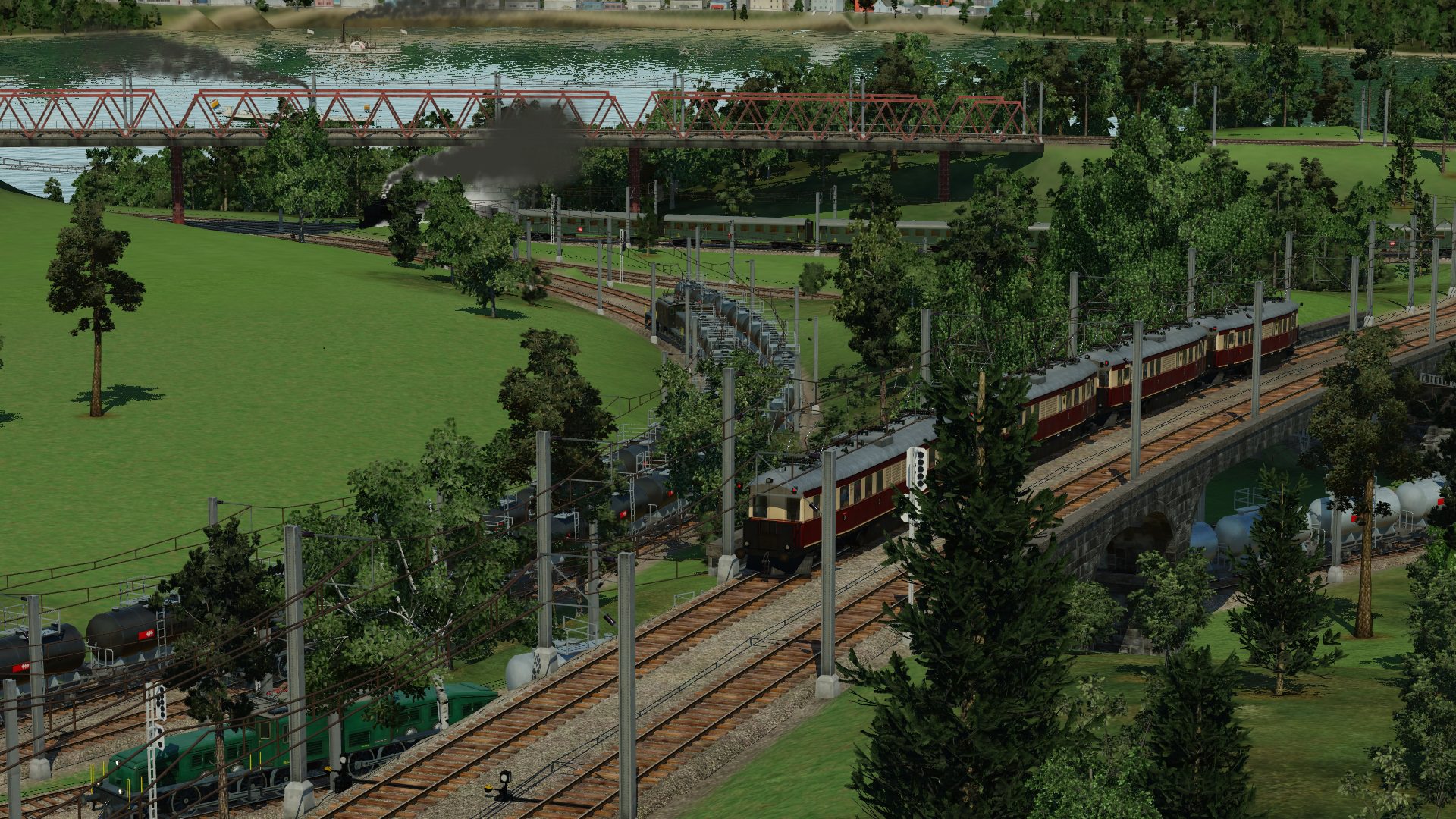 ET89 Vorortbahn am Interlakener Südknoten