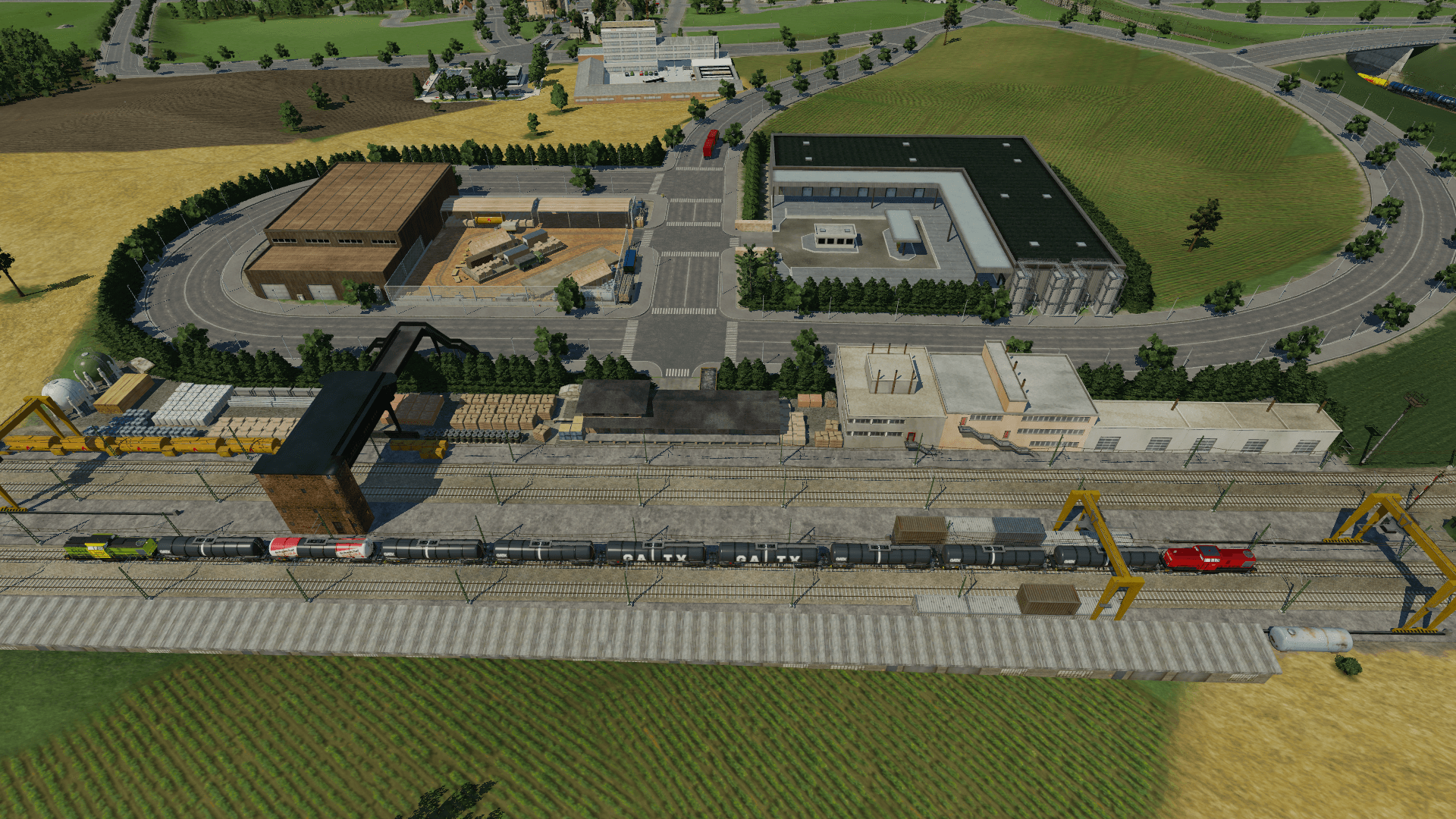 Kleiner Güterbahnhof