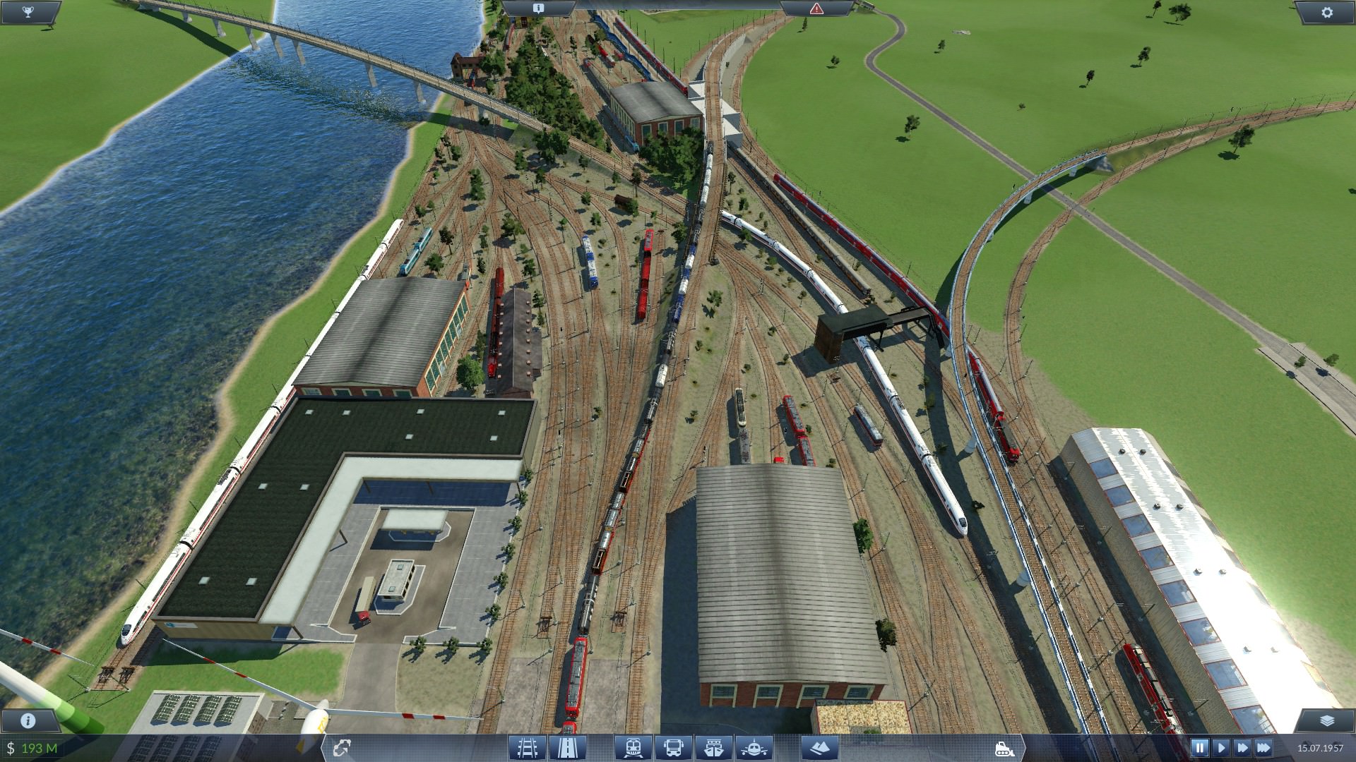 Gleisvorfeld Hauptbahnhof