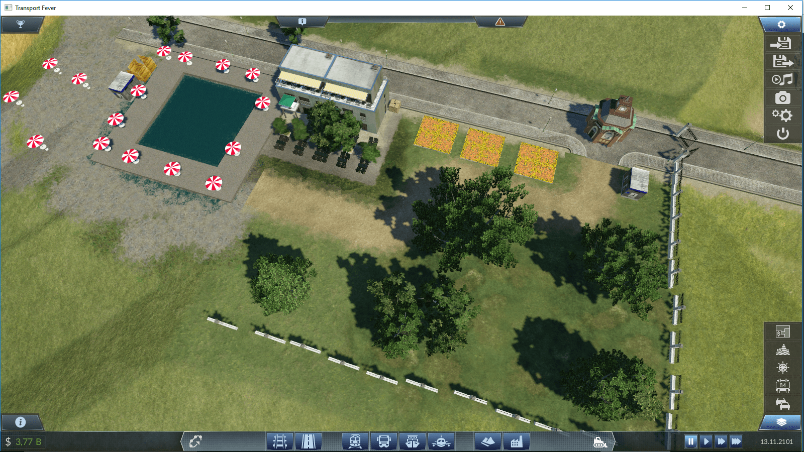 Erster Freibad prototyp