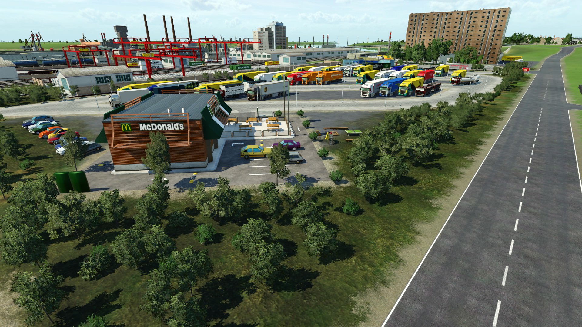 LKW Parkplatz
