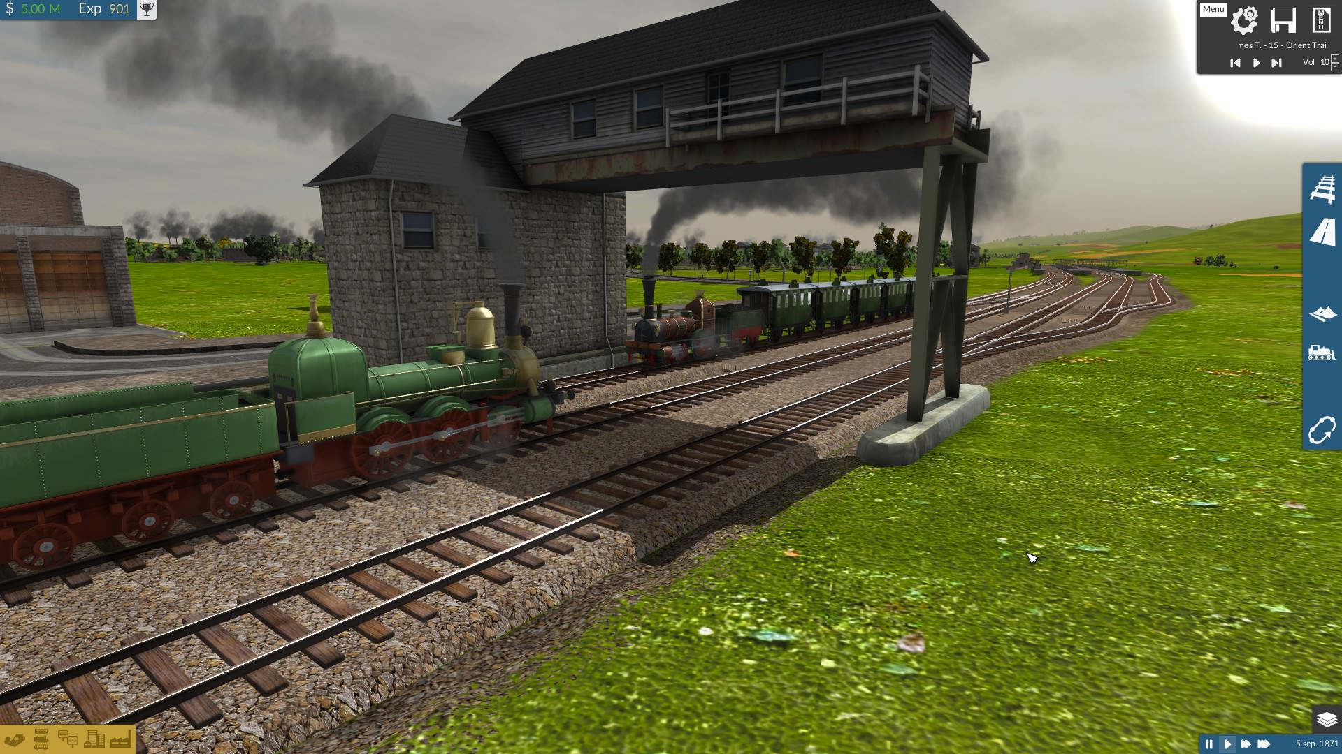 refresh the trains