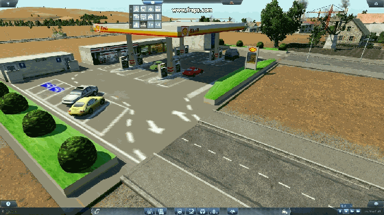 [GIF] Gas Station (Garage - buy/sell road vehicles) [ US , RUS , EU , CN , AUT ]