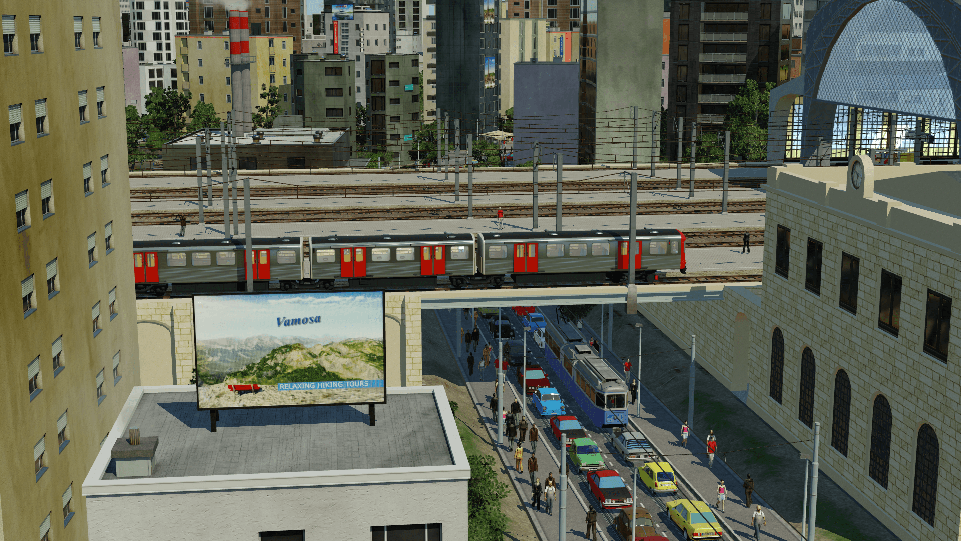 Einfahrt des ersten DT3