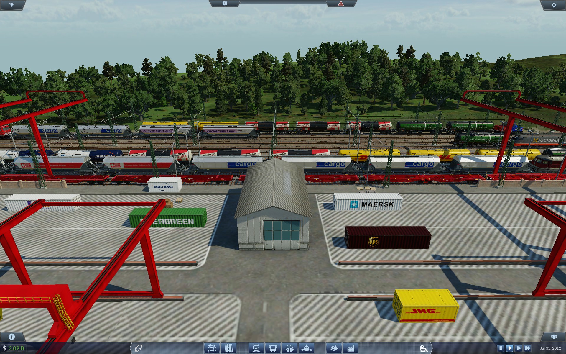 A pretty busy day for the cargo industry