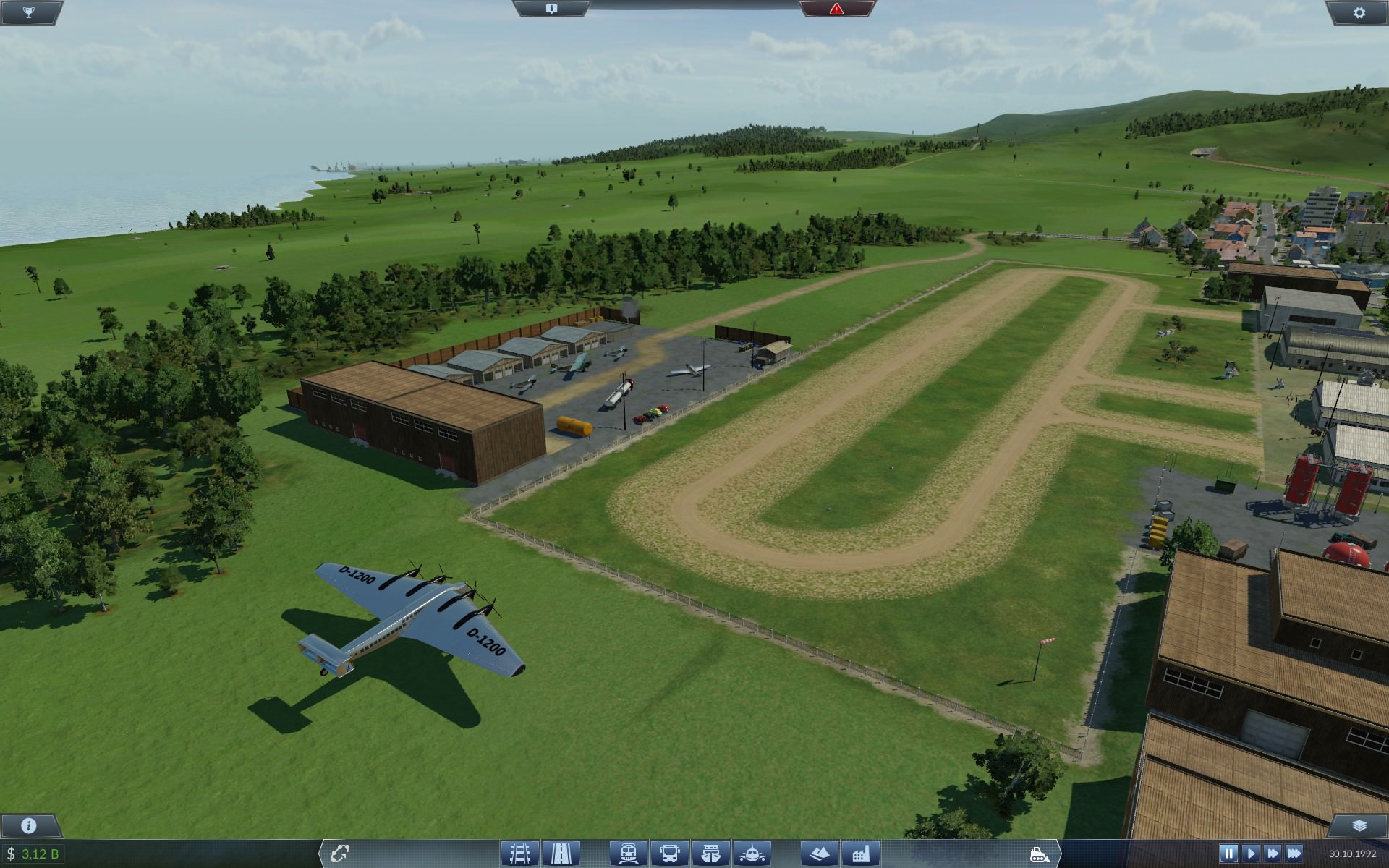 Ju 38 G im Landeanflug