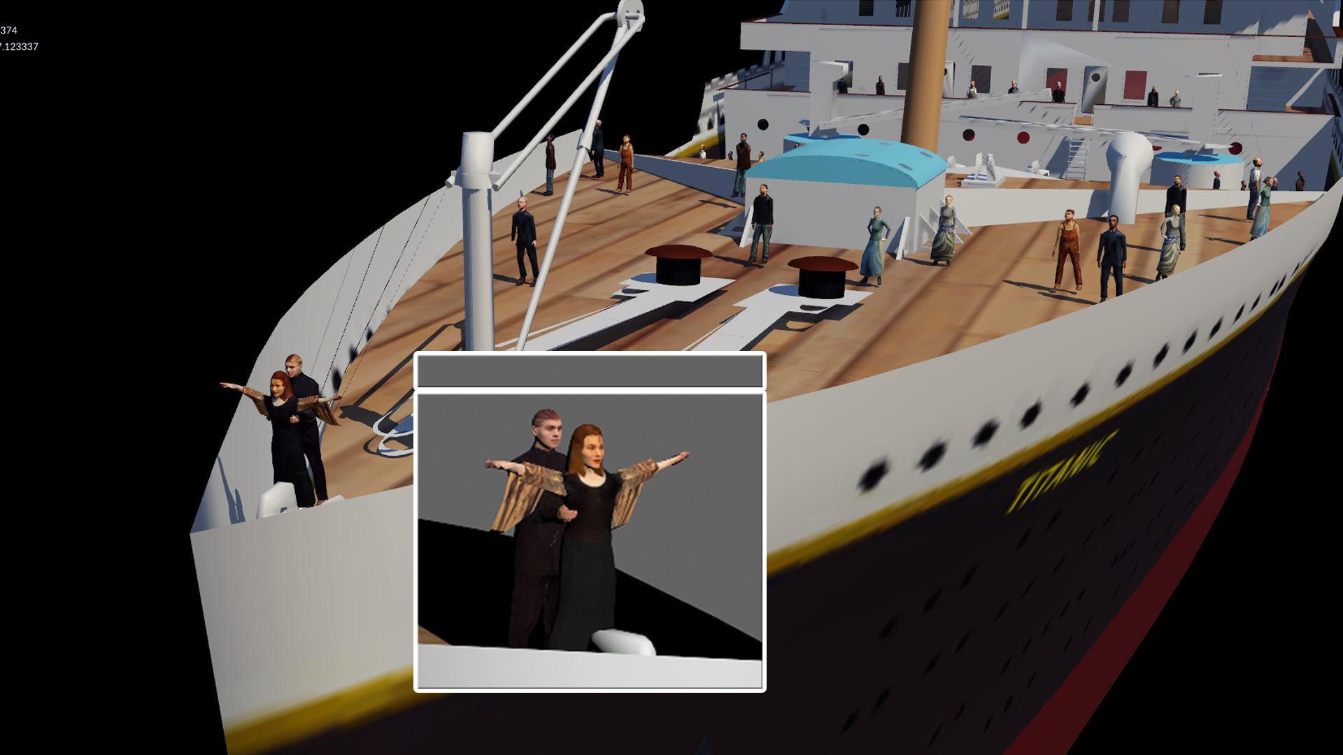 Classic scene modeling completed.  lol