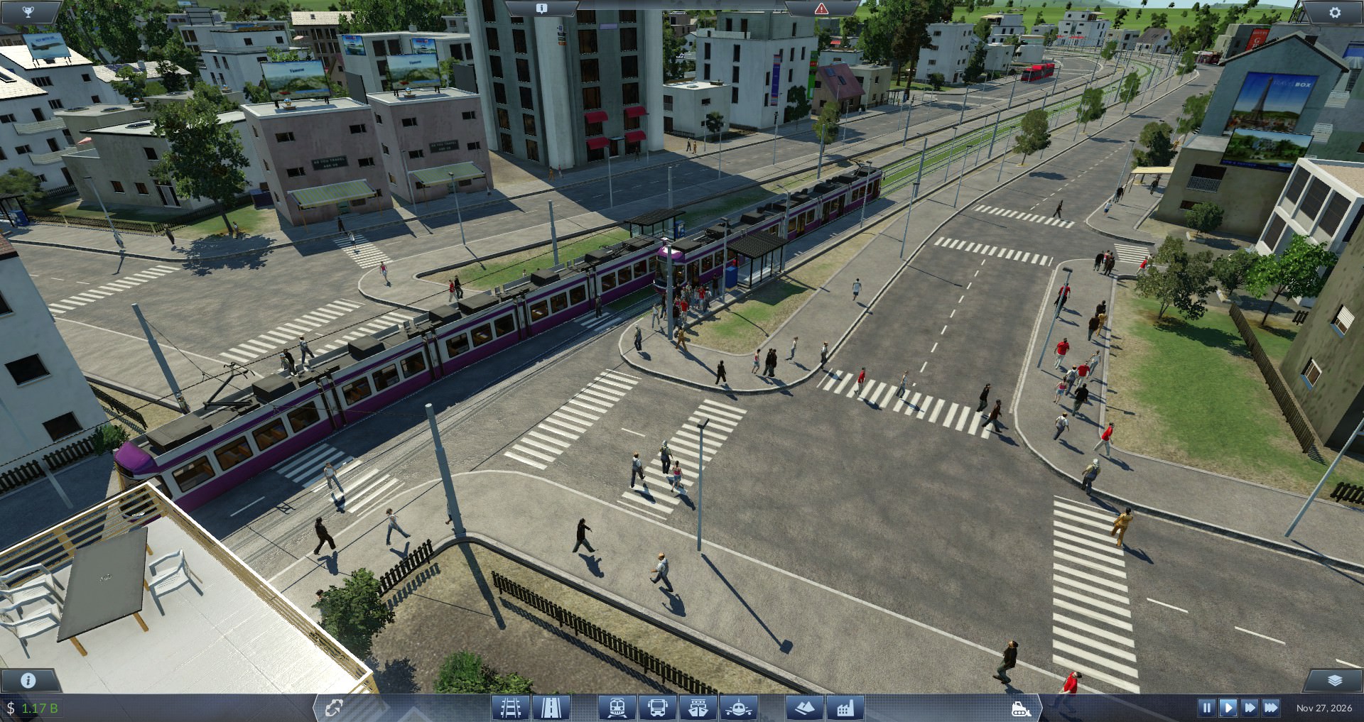 Center Street Tram Line