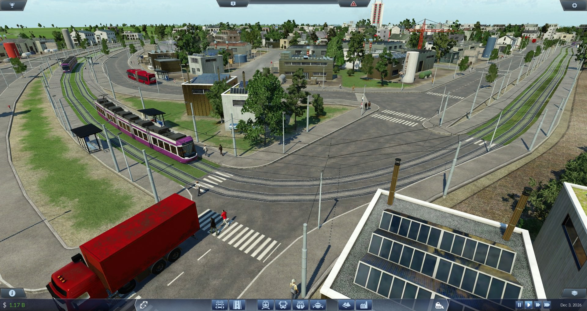Center Street Tram Line