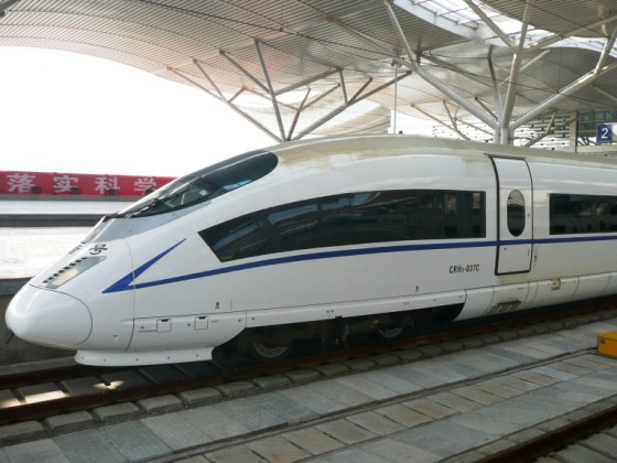 CRH3 im Bahnhof Changsha
