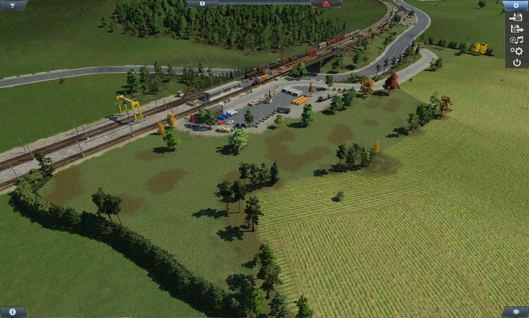 Schönbau Brückenbaustelle