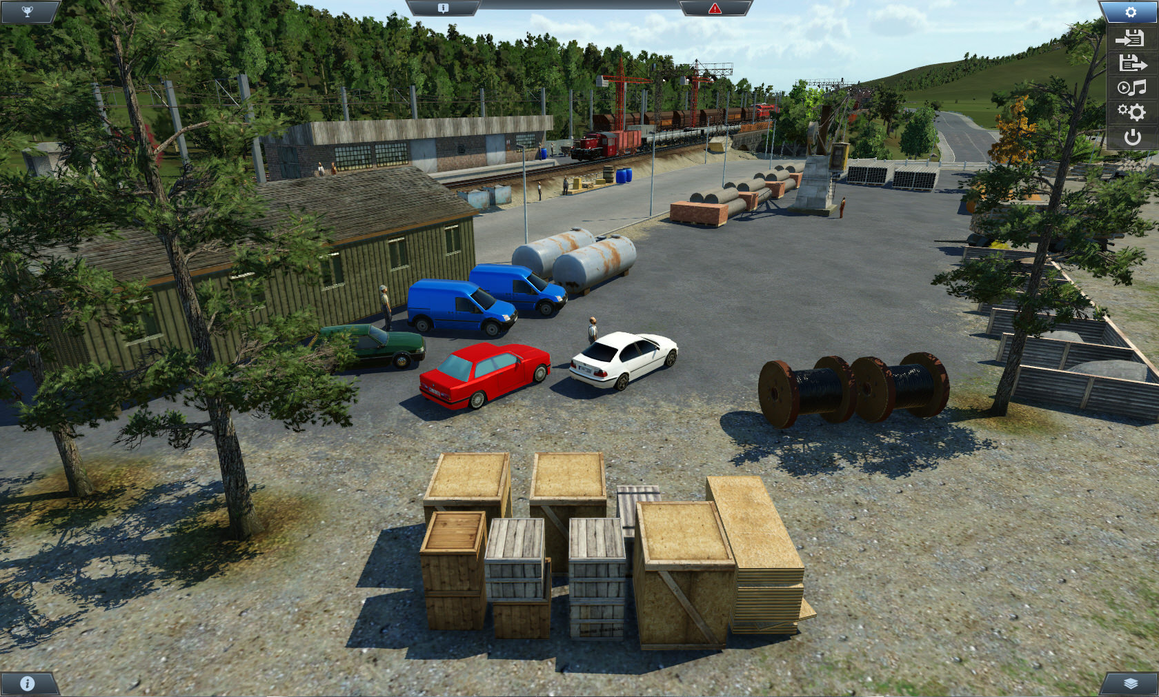 Schönbau Brückenbaustelle