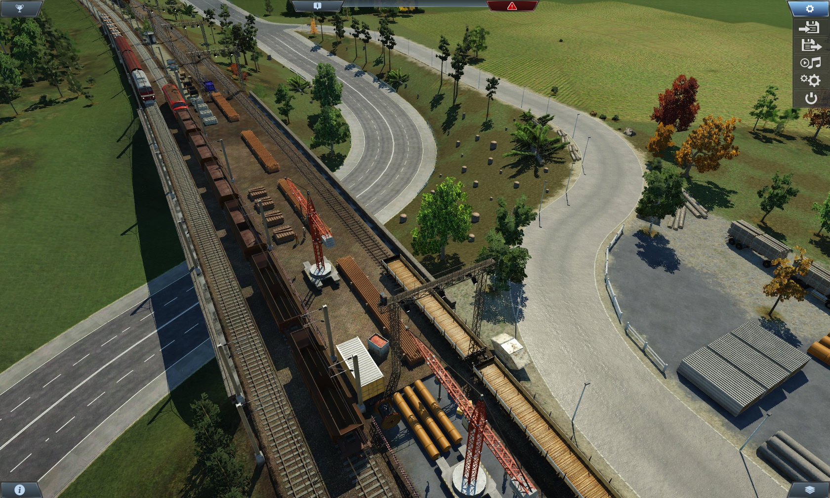 Schönbau Brückenbaustelle