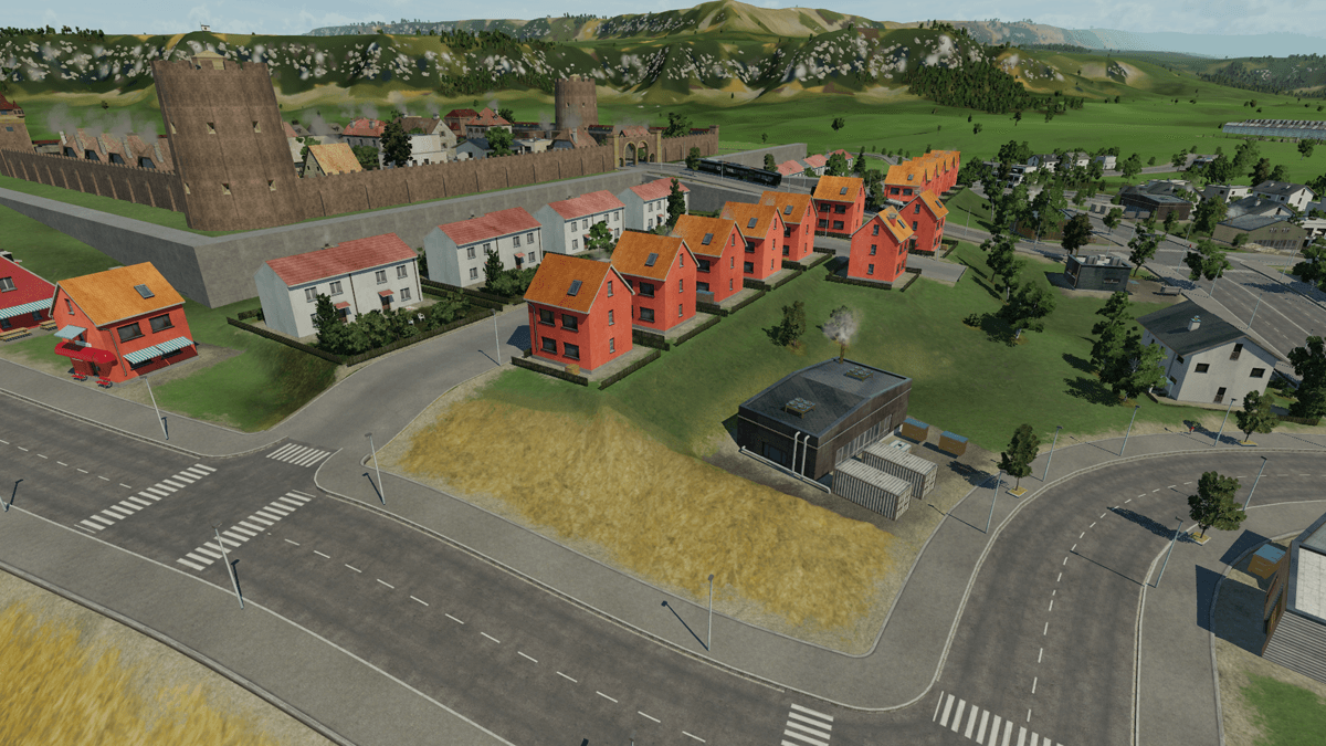 die 70er vor der Burg