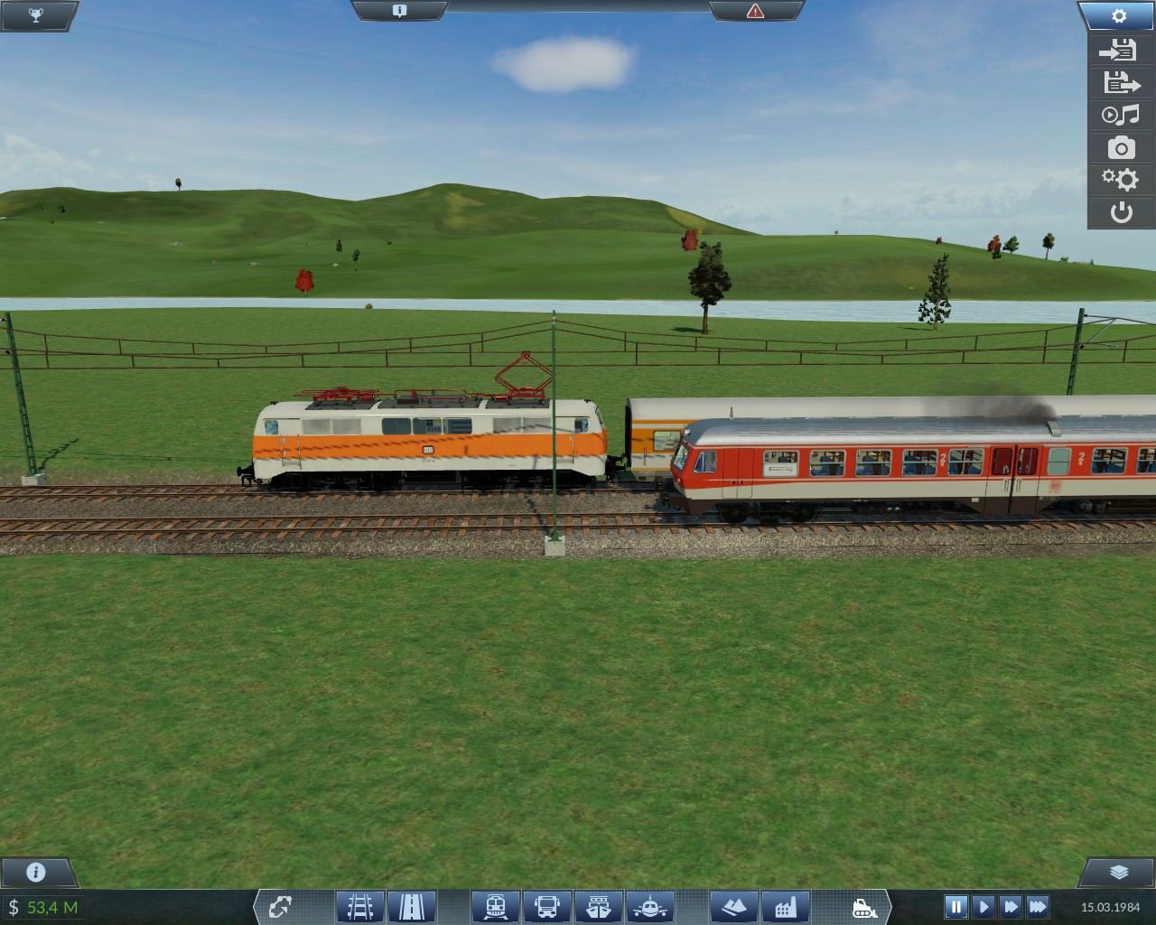 S-Bahn begegnet 614
