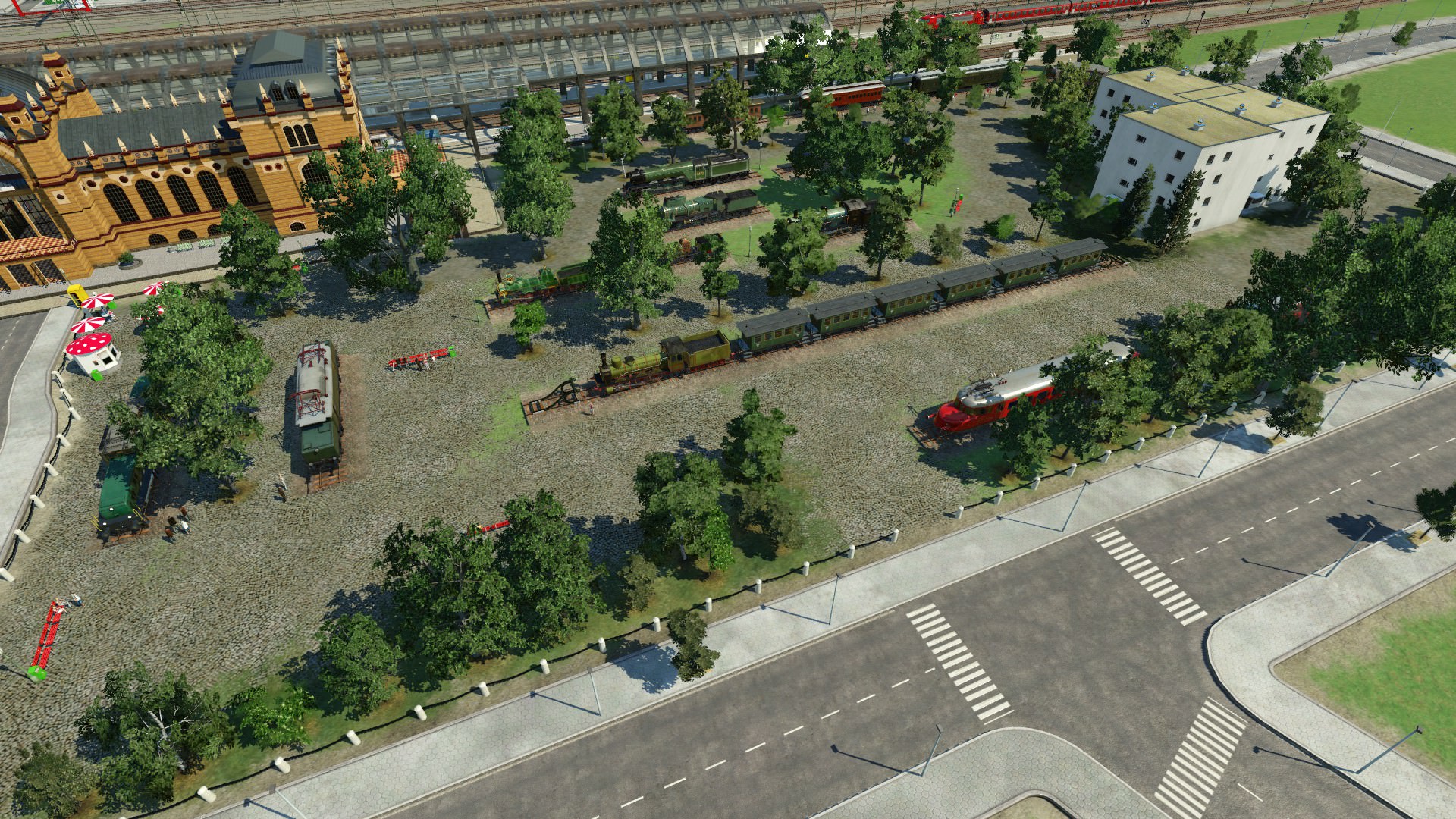 Neubau des Eisenbahnmuseums Goch