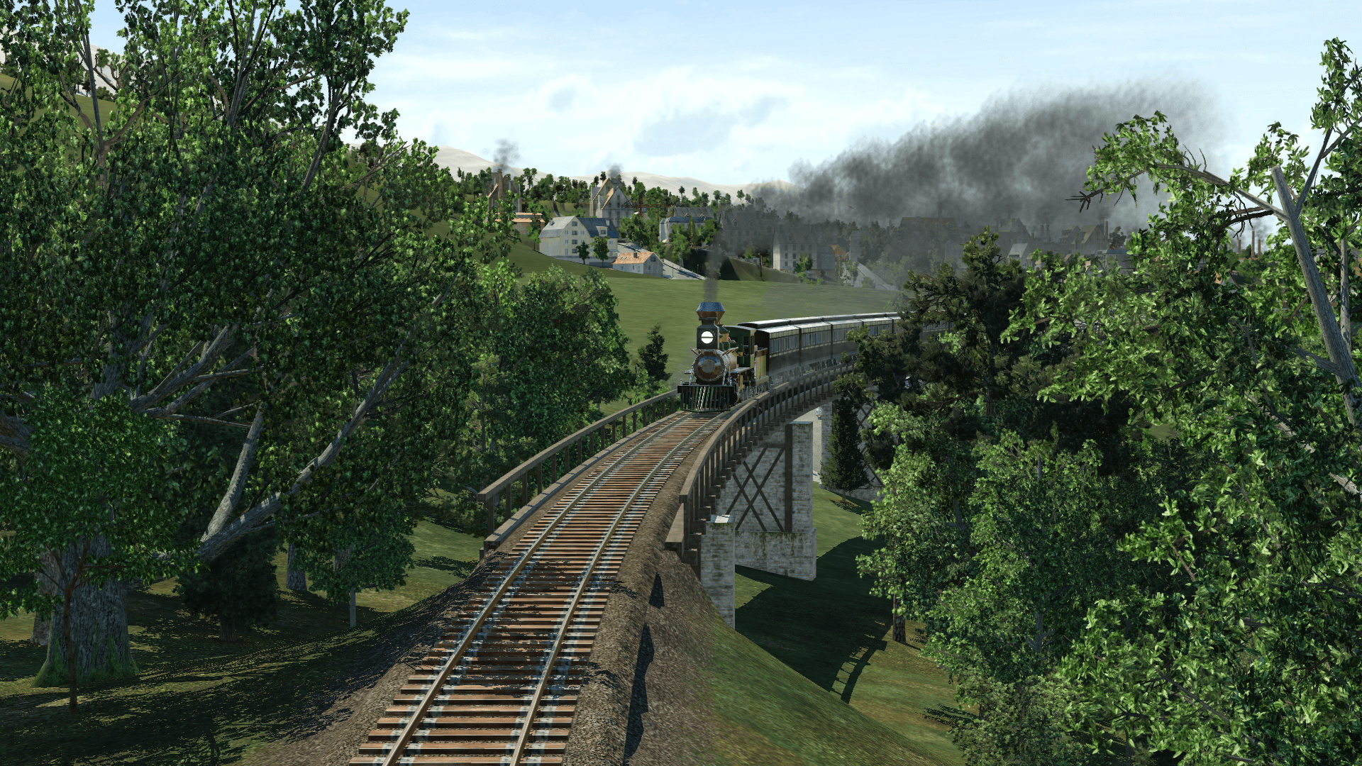 Local train on the Fleetwood Branchline coming out of Gloucester