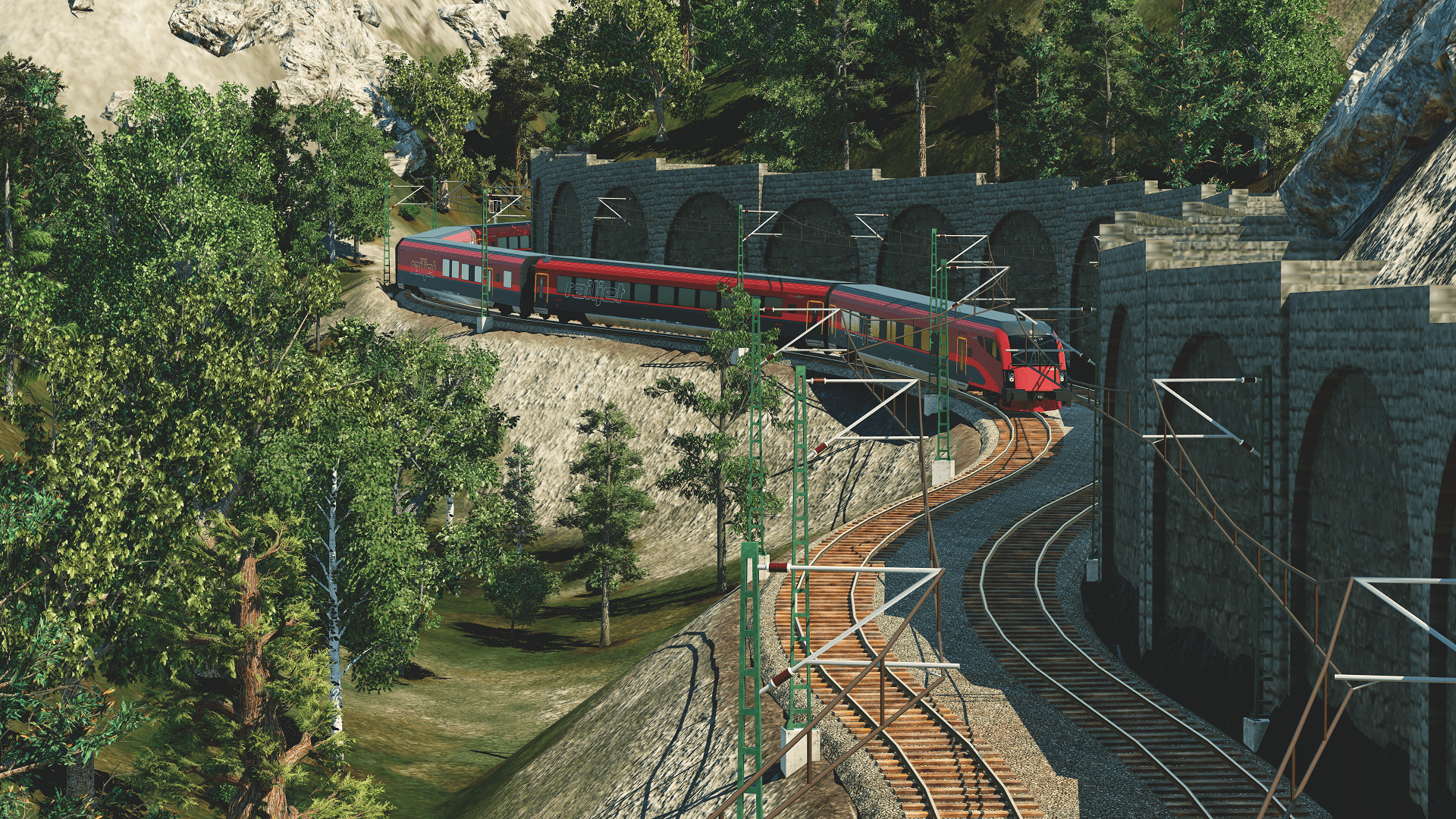 Railjet on the Vorarlberg Railway