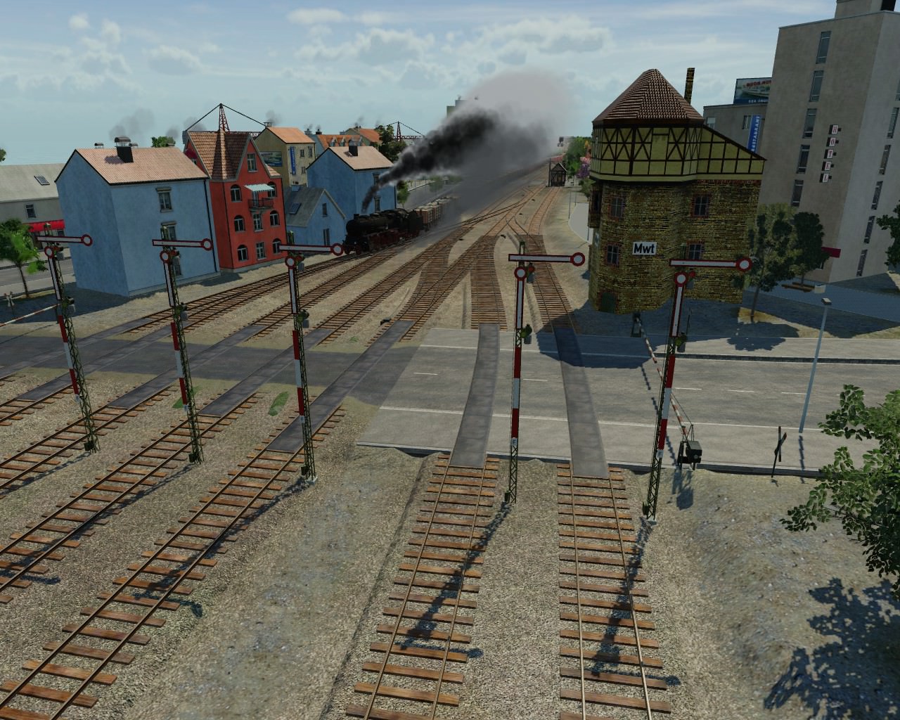 Bahnhofsausfahrt Kampen