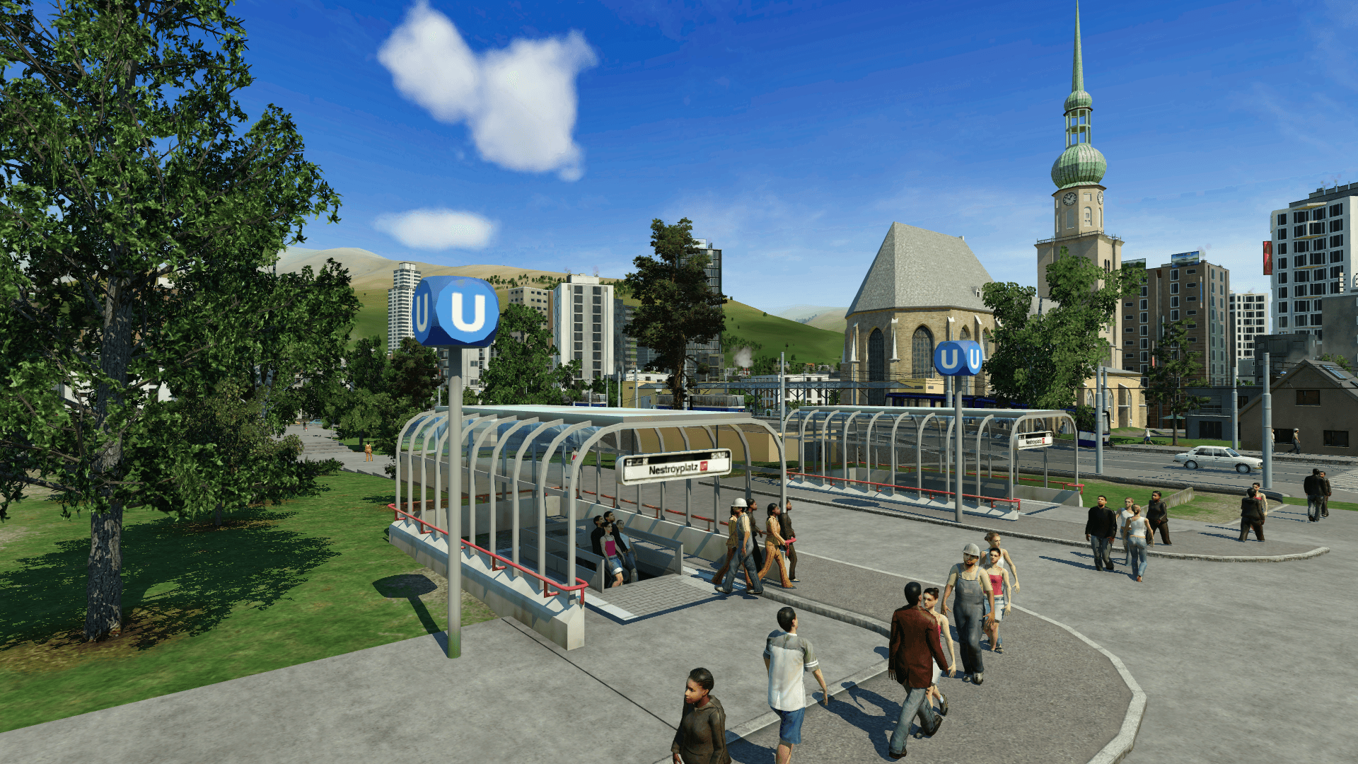 Neuer Bahnhofsvorplatz