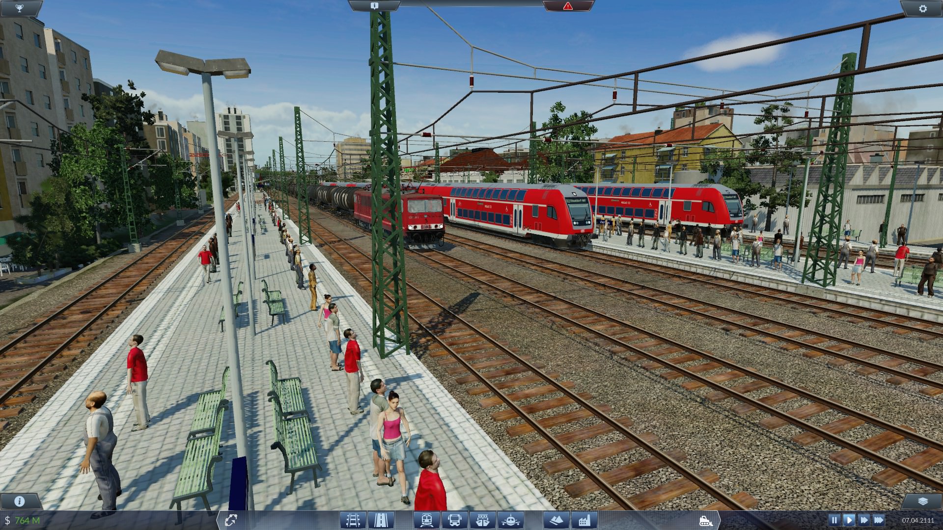 Nachmittagsverkehr am Hauptbahnhof